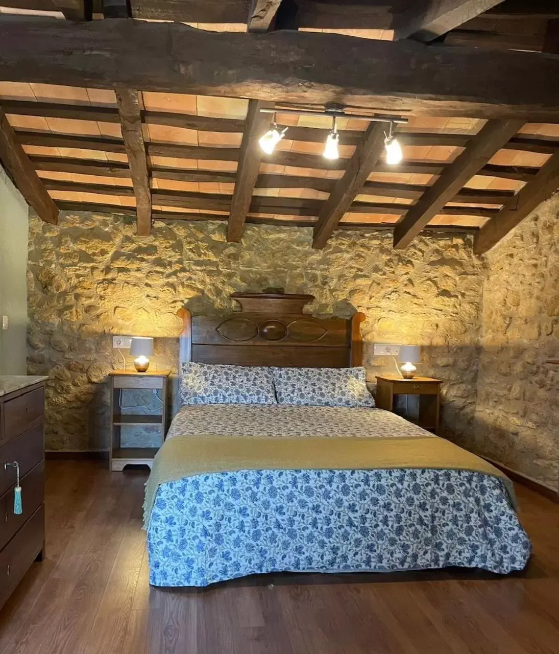 Double Room with Garden View in Mas Feliu Turismo Rural Double Room with Garden View in Mas Feliu Turismo Rural