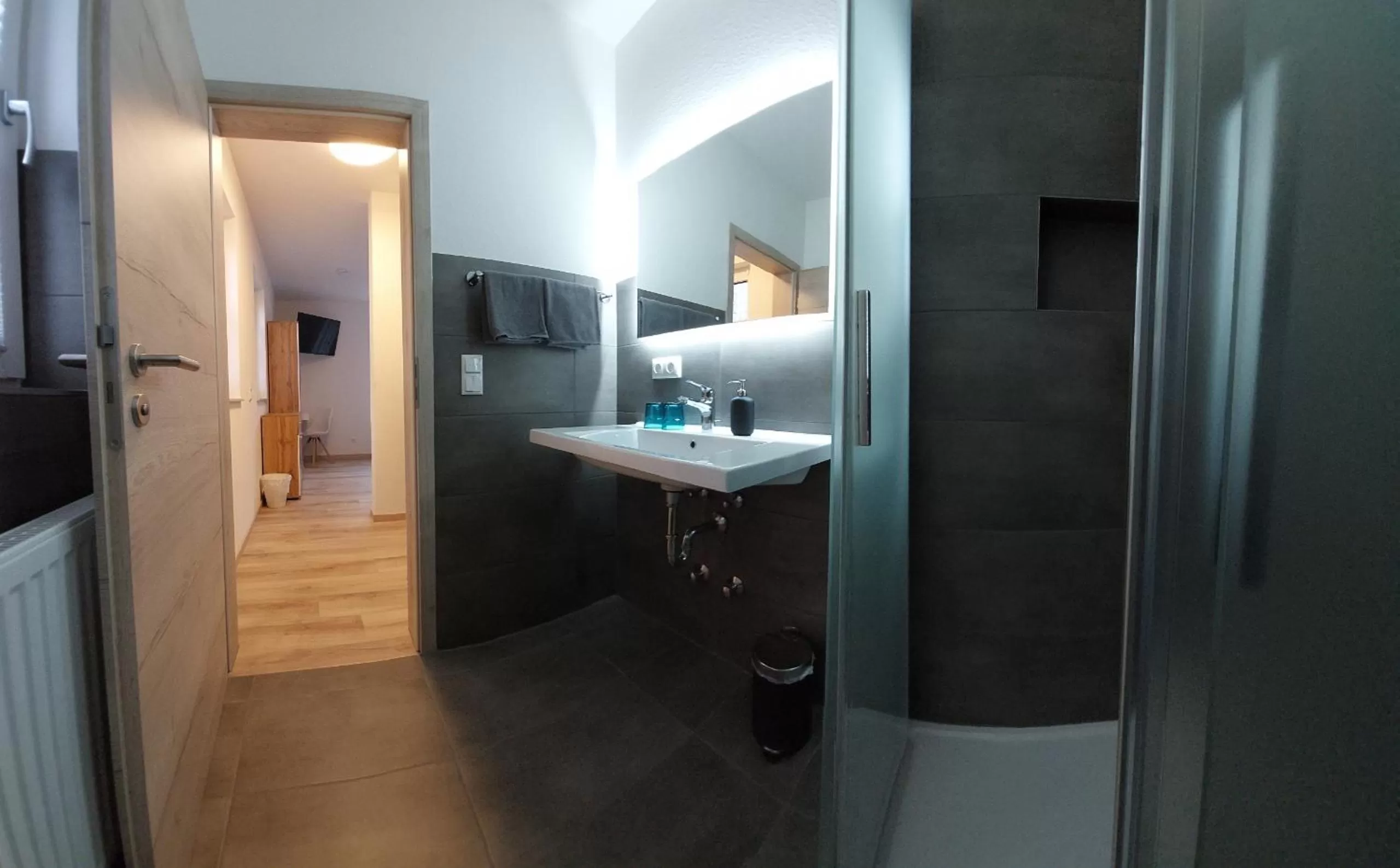 Bathroom in Gasthaus Goldener Stern