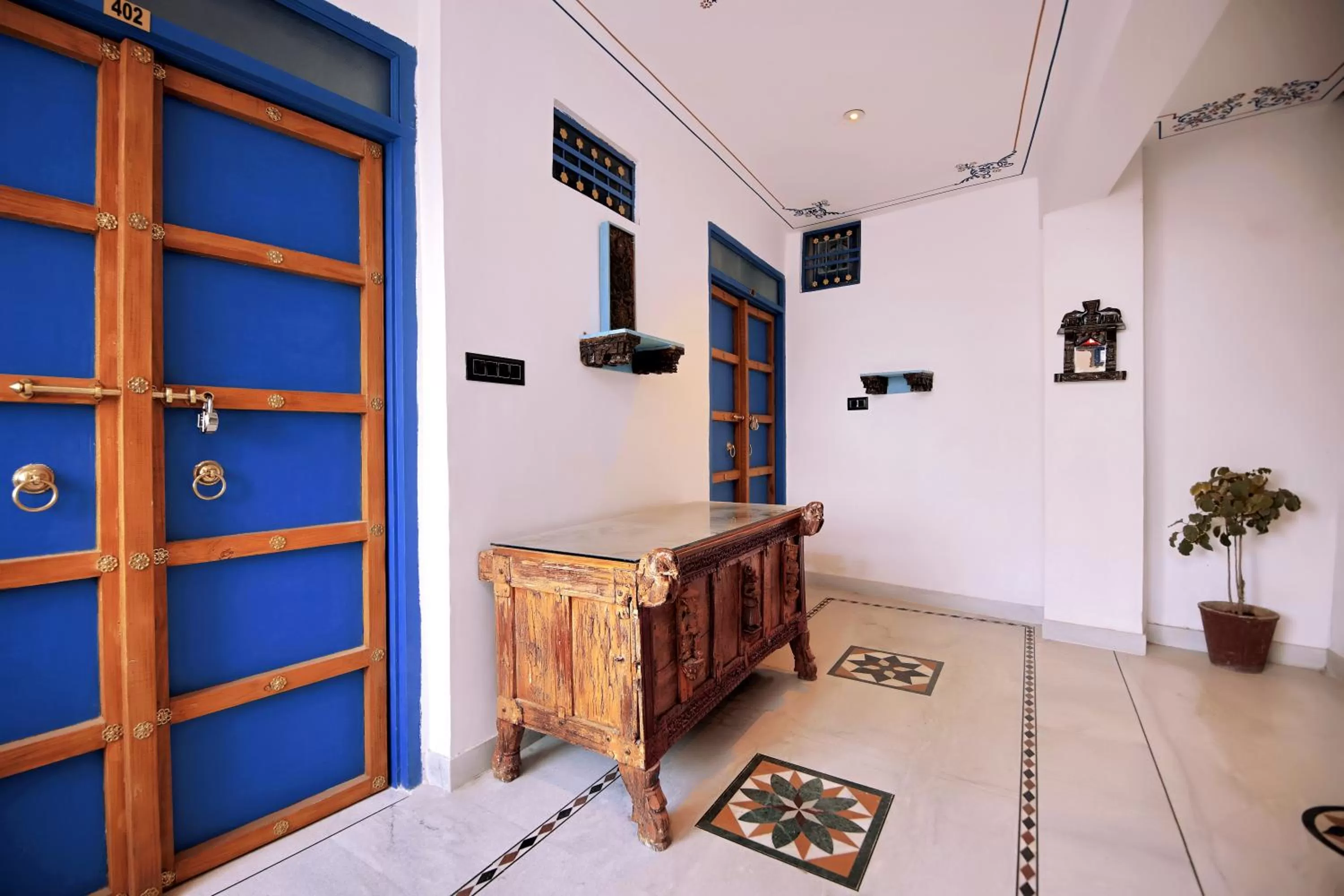 Property building in The Lake View Hotel- On Lake Pichola