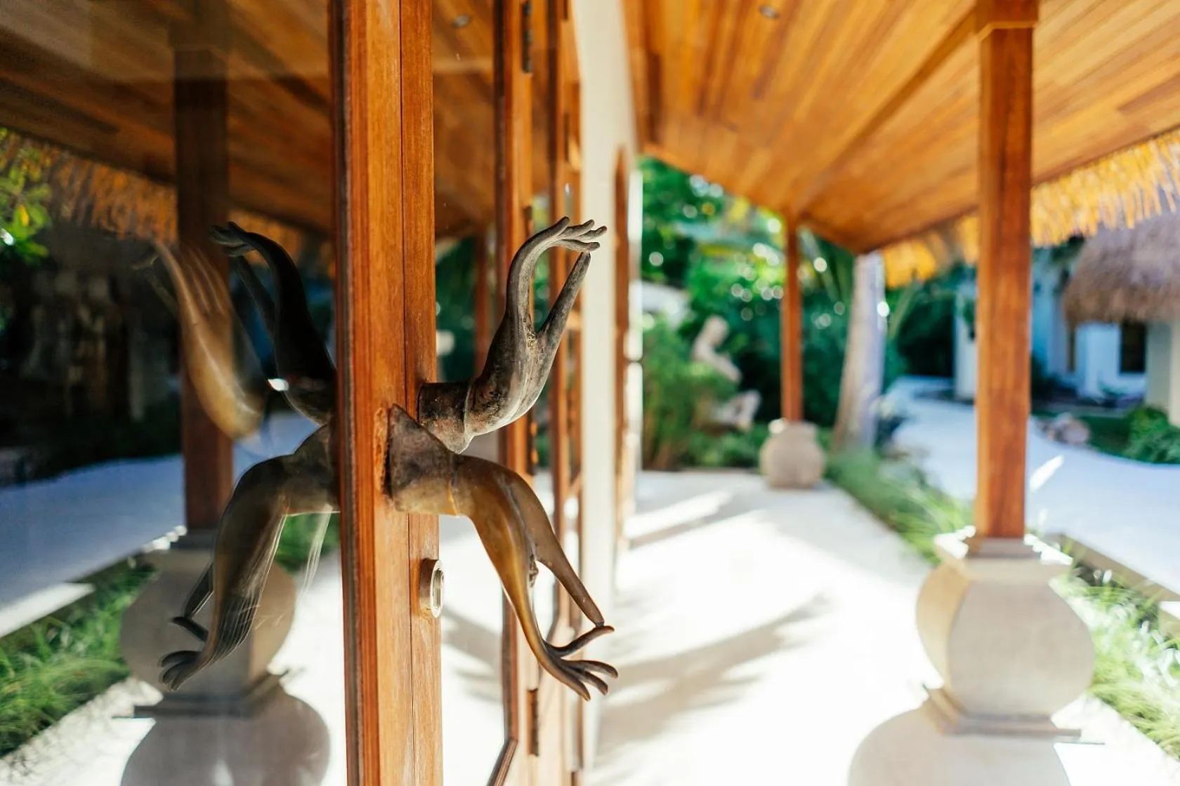 Decorative detail in Zazen Boutique Resort & Spa