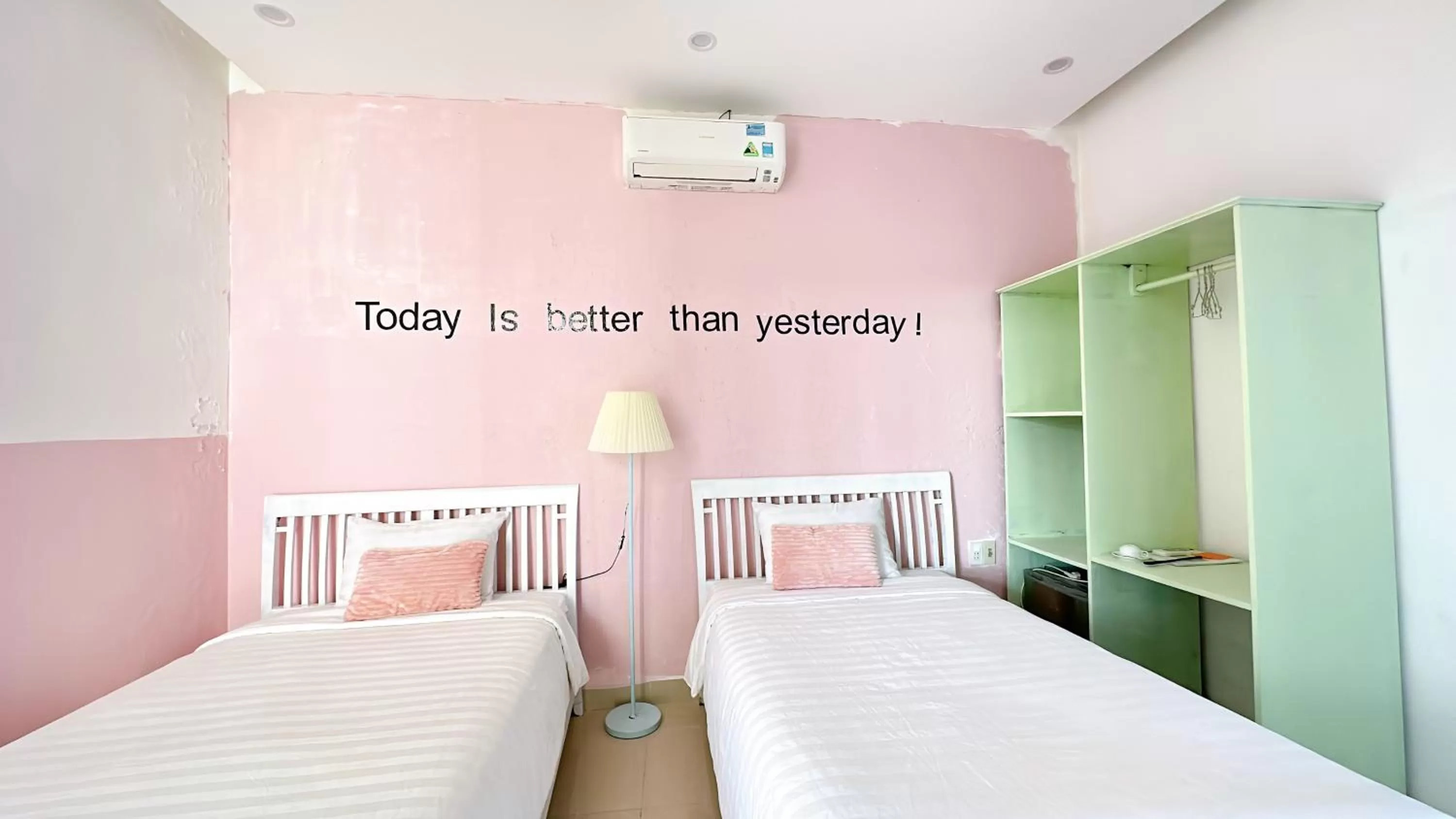 Bed in Ancient Terracotta Villa