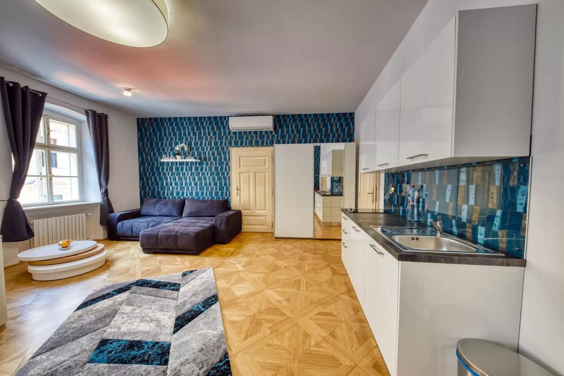 Living room in Aapartamentoos