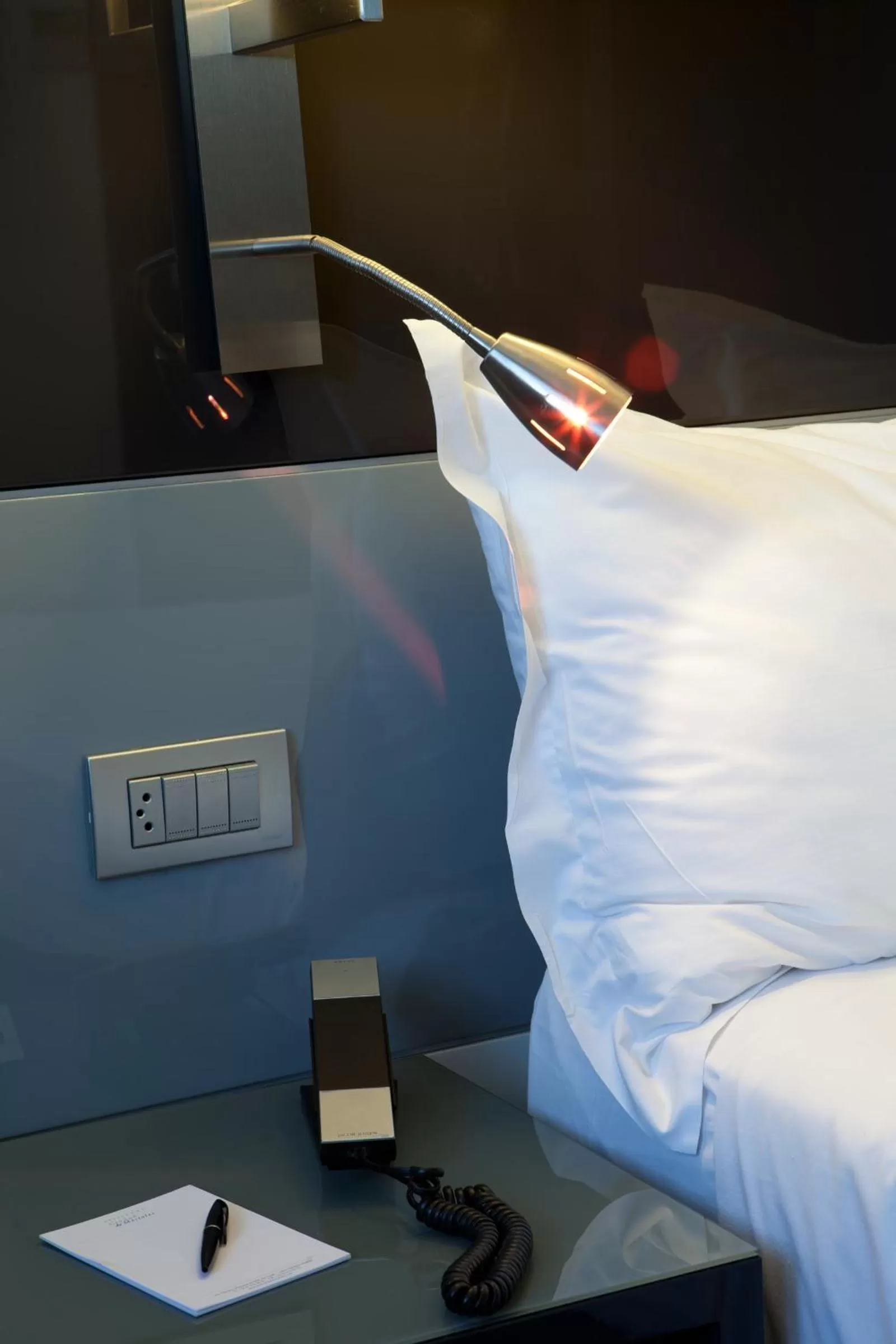 Decorative detail, Bed in Hotel Ciudad de Móstoles