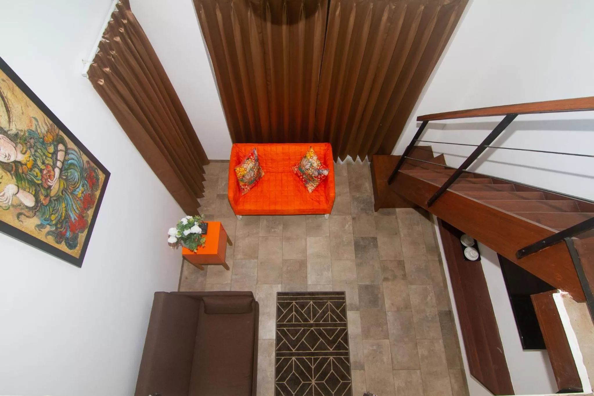 Living room in HALF Hotel, Calangute