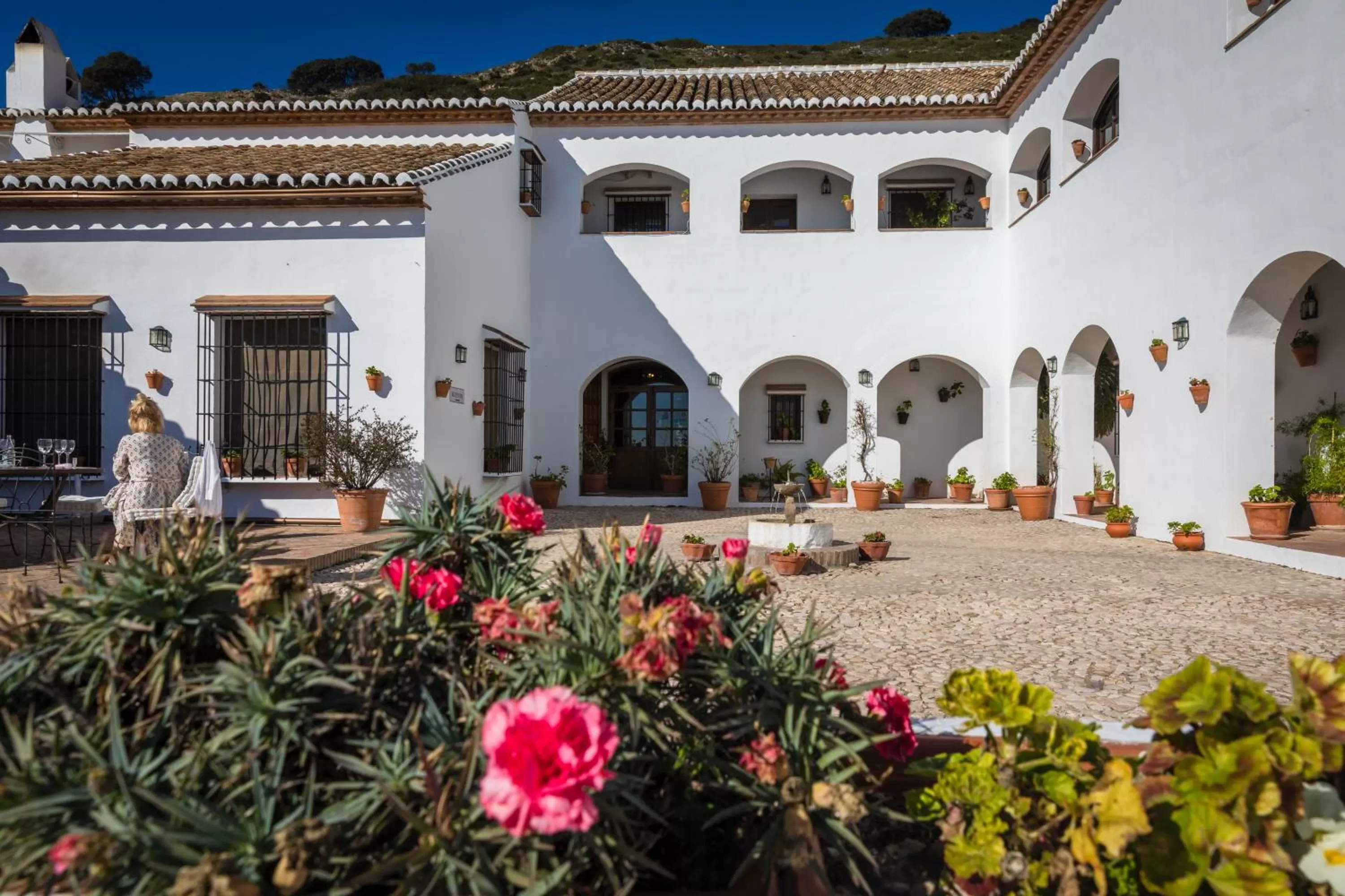 Patio in Hotel Fuente del Sol
