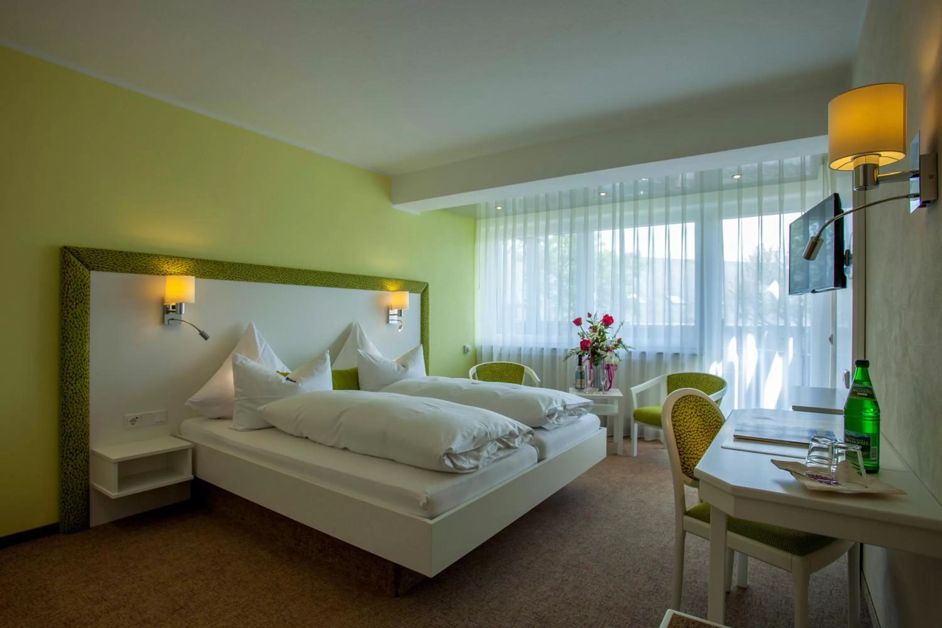 Photo of the whole room, Bed in Hotel Haus Andrea