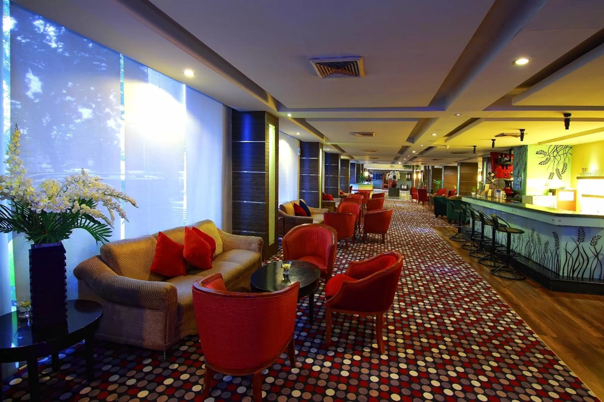 Lounge or bar in Pangeran Beach Hotel