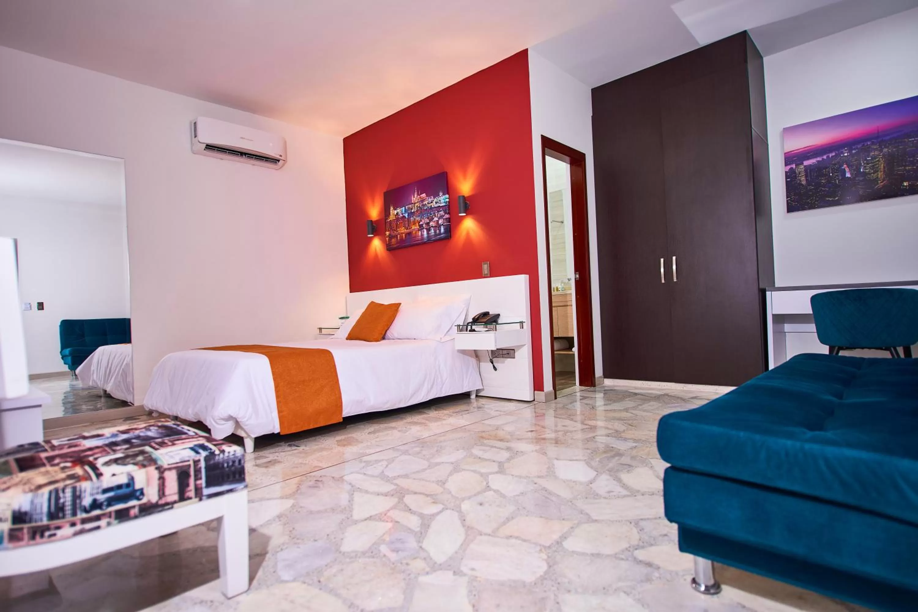 Bed in Casa Esmeralda