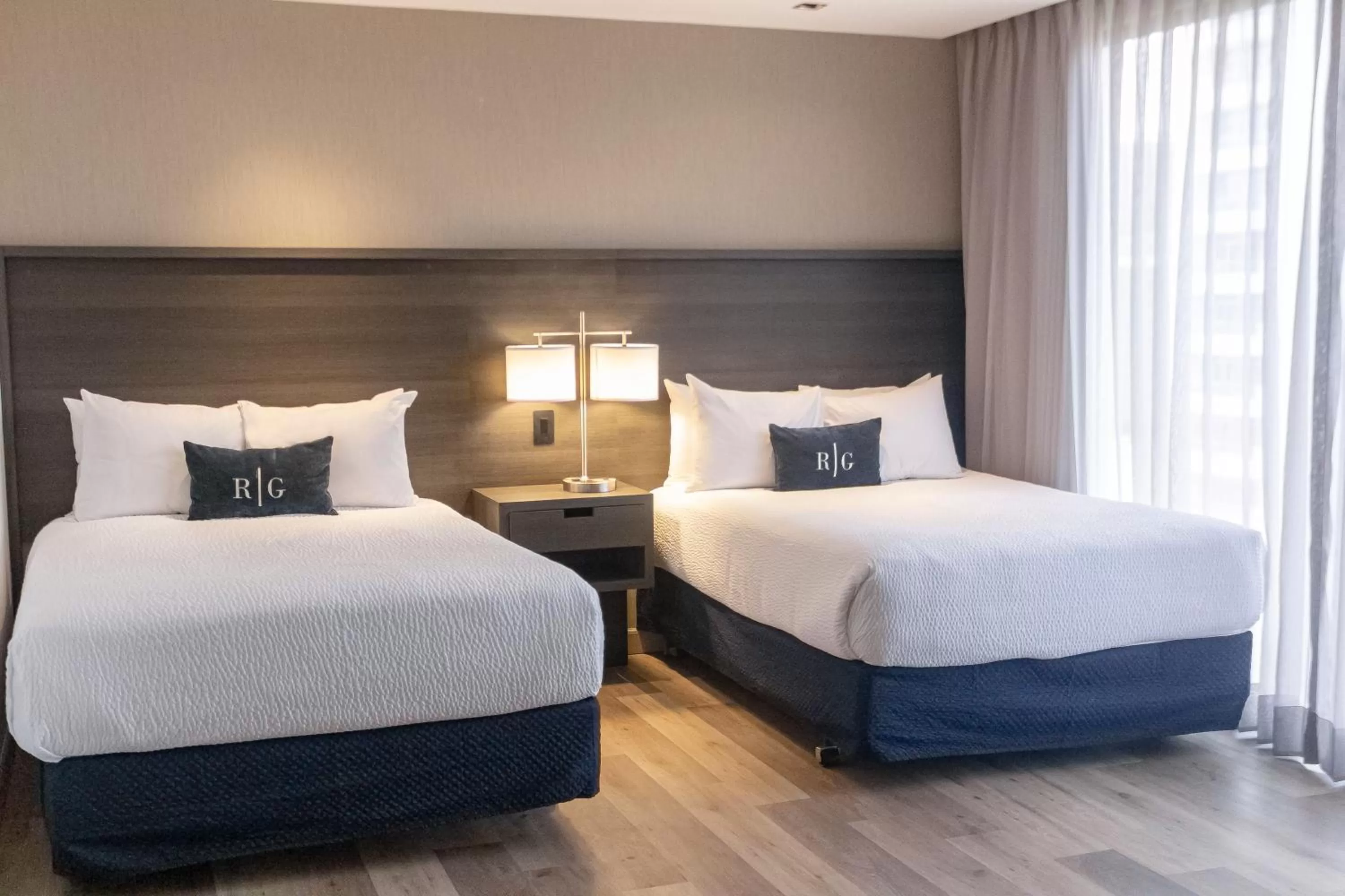 Photo of the whole room, Bed in Wyndham Garden Guatemala City