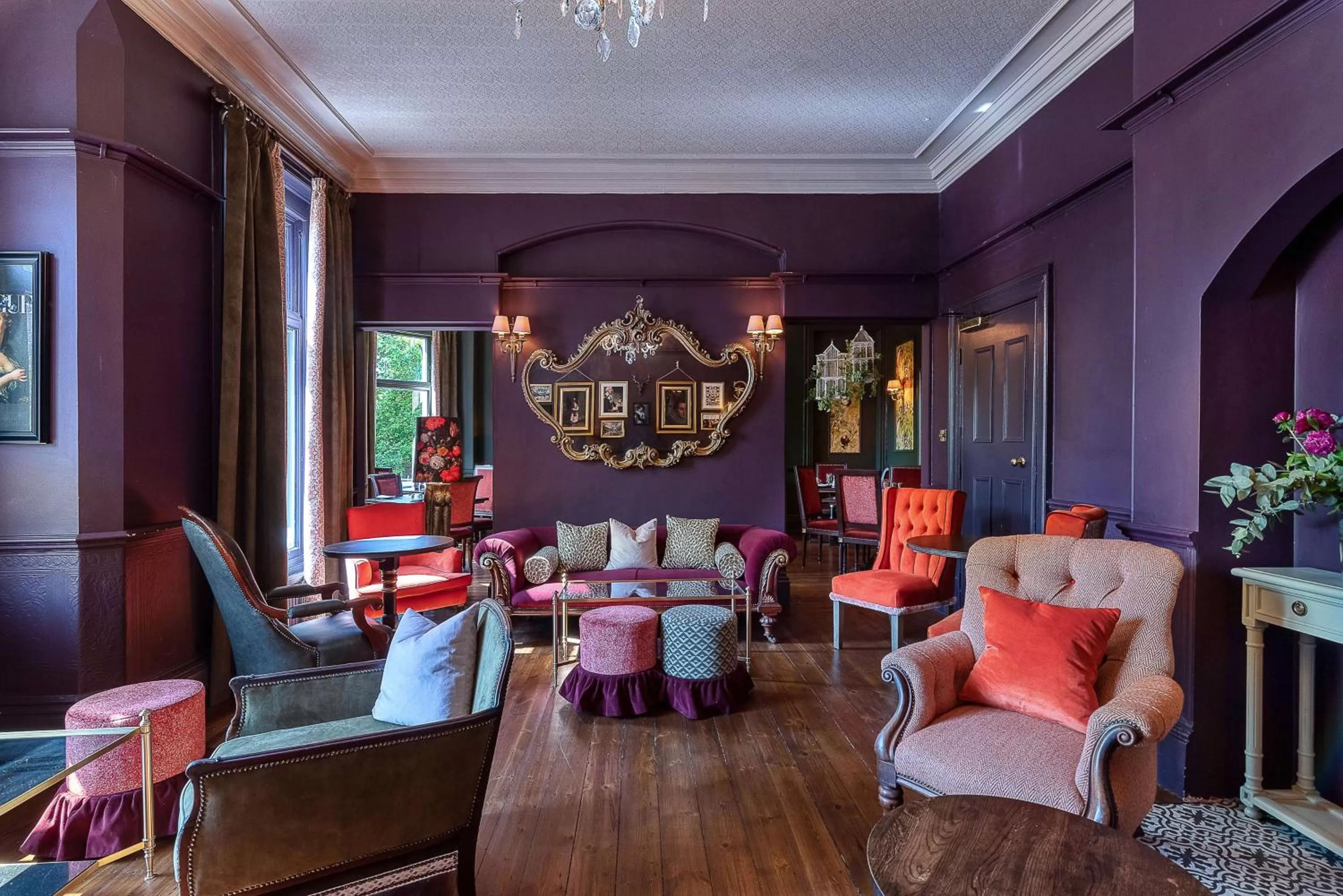 Lobby or reception in Clementine's Guest House