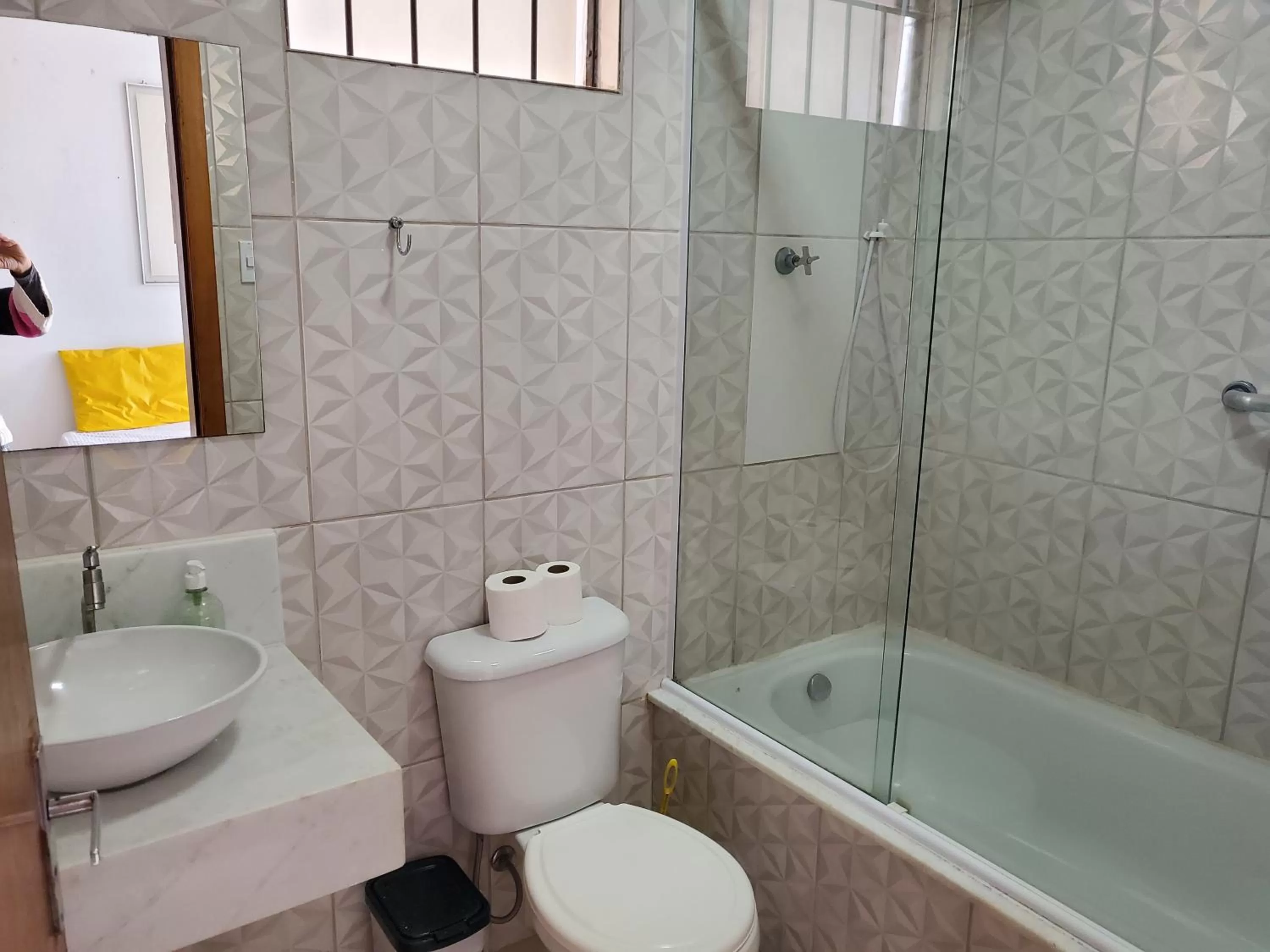 Bathroom in Apartamentos Casa da Pedra