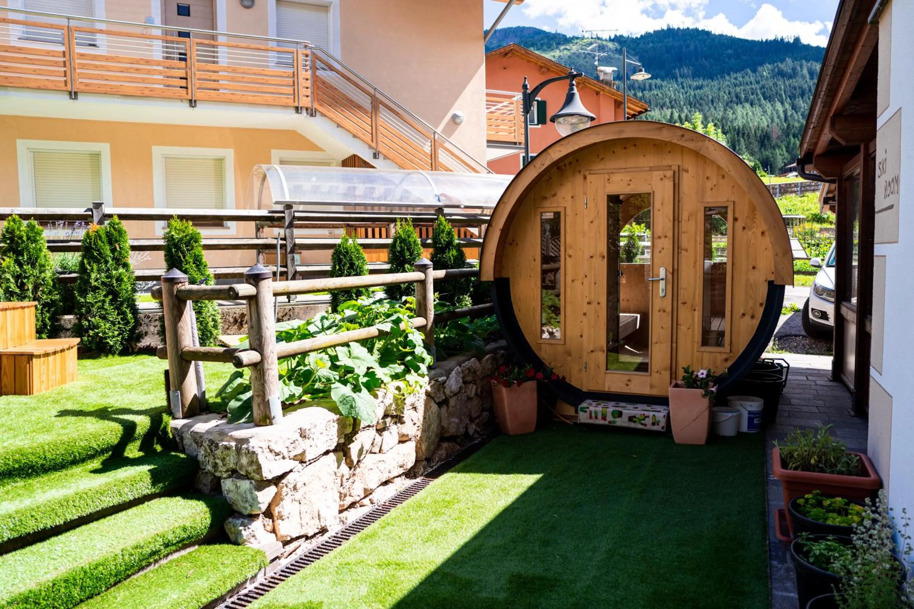 Garden in Negritella Sweet Hotel