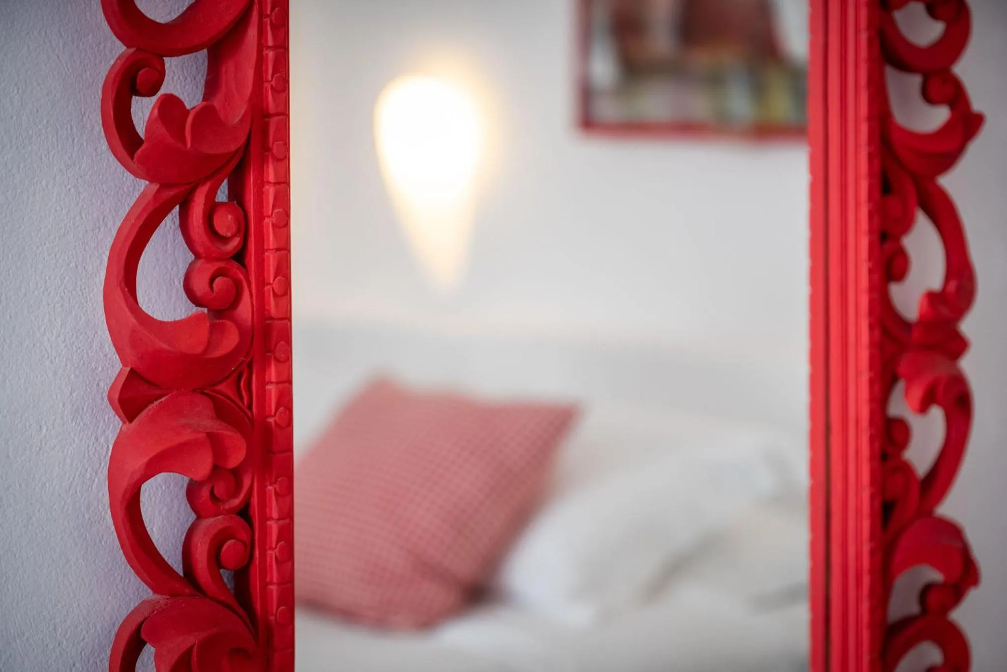 Decorative detail, Bed in Trieris Villa & Suites