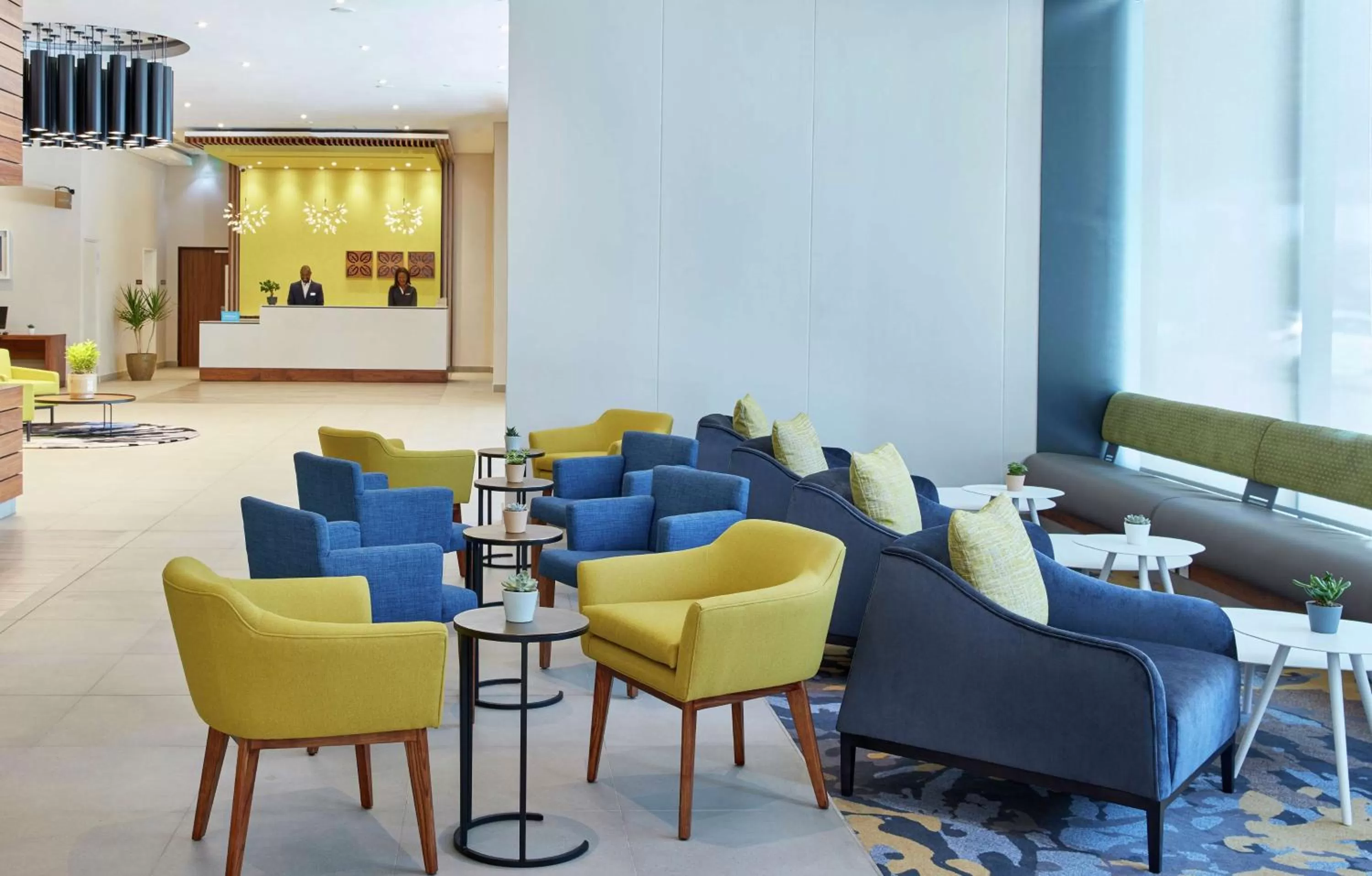 Lobby or reception in Hilton Garden Inn Gaborone, Botswana