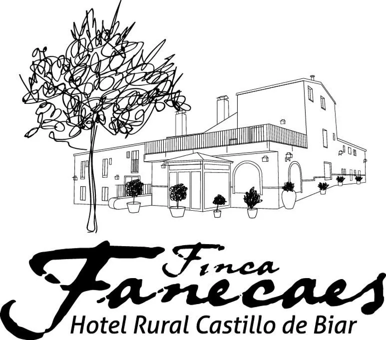 Property logo or sign in Hotel Rural Castillo de Biar Finca FANECAES