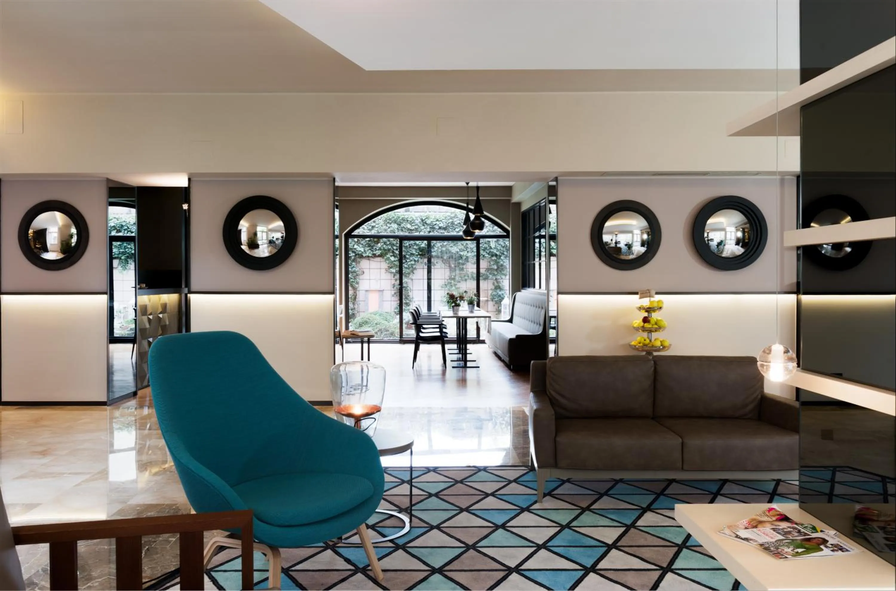 Lobby or reception in Hotel Lombardia