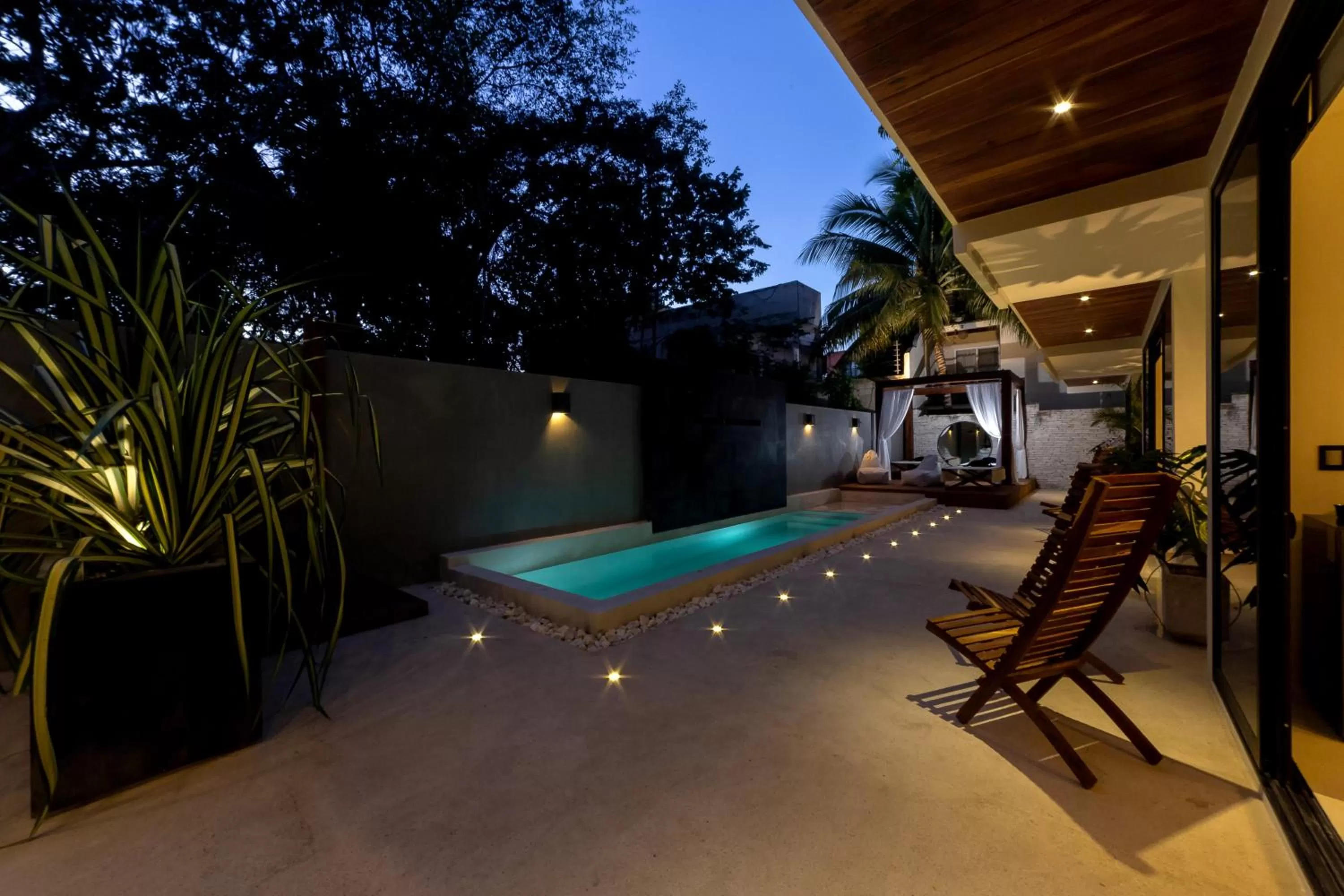 Swimming pool in BT Rooms Tulum