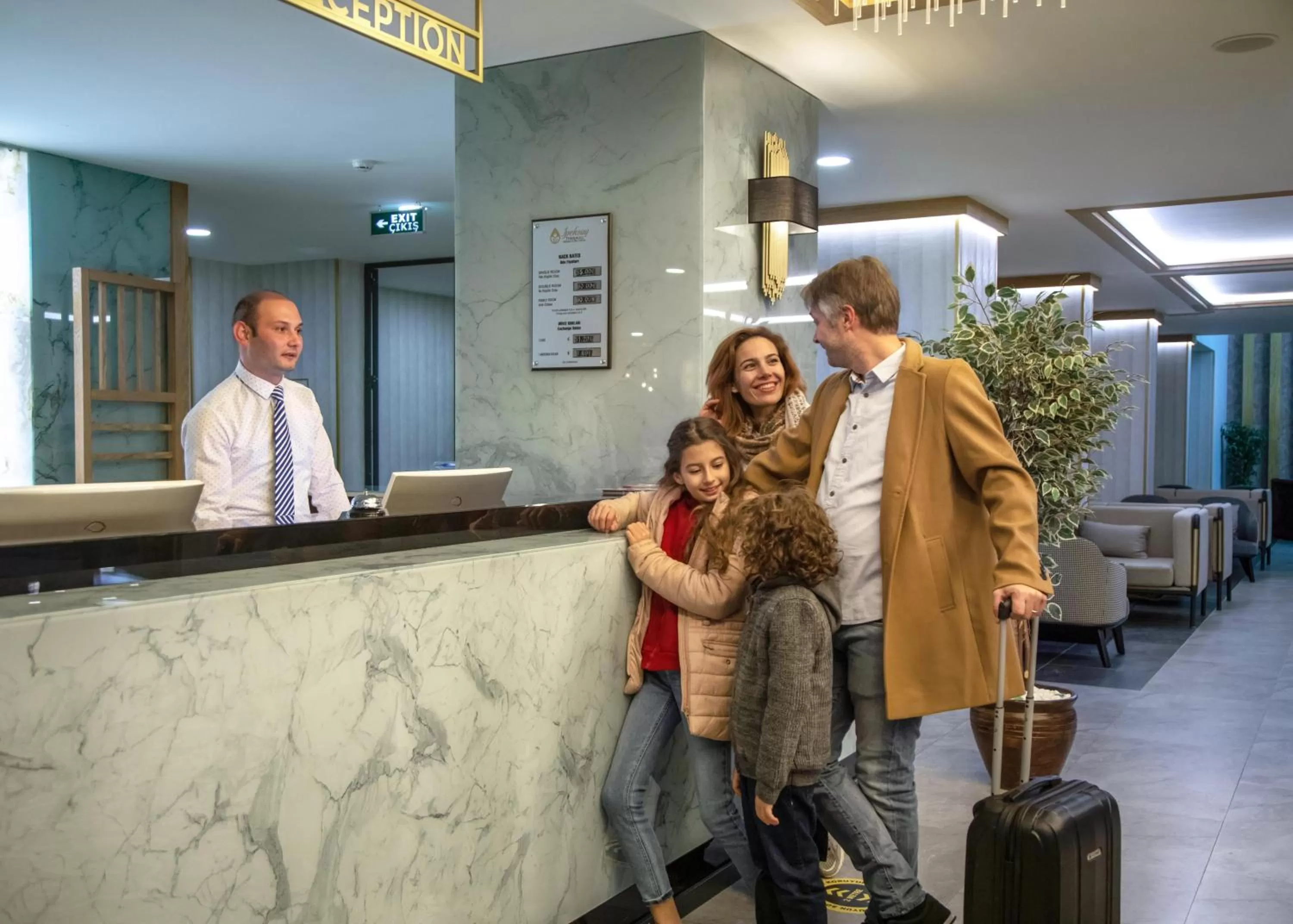 Lobby or reception in Ipeksoy Thermal Hotel