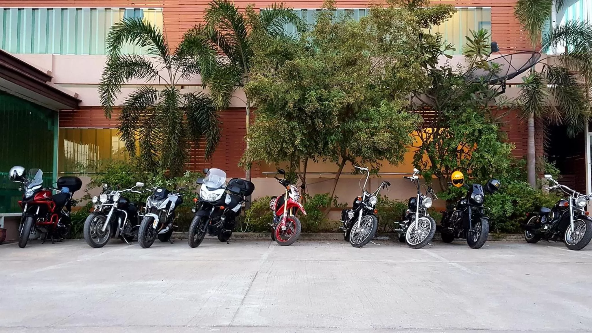 Biking in Baan Sanpoom