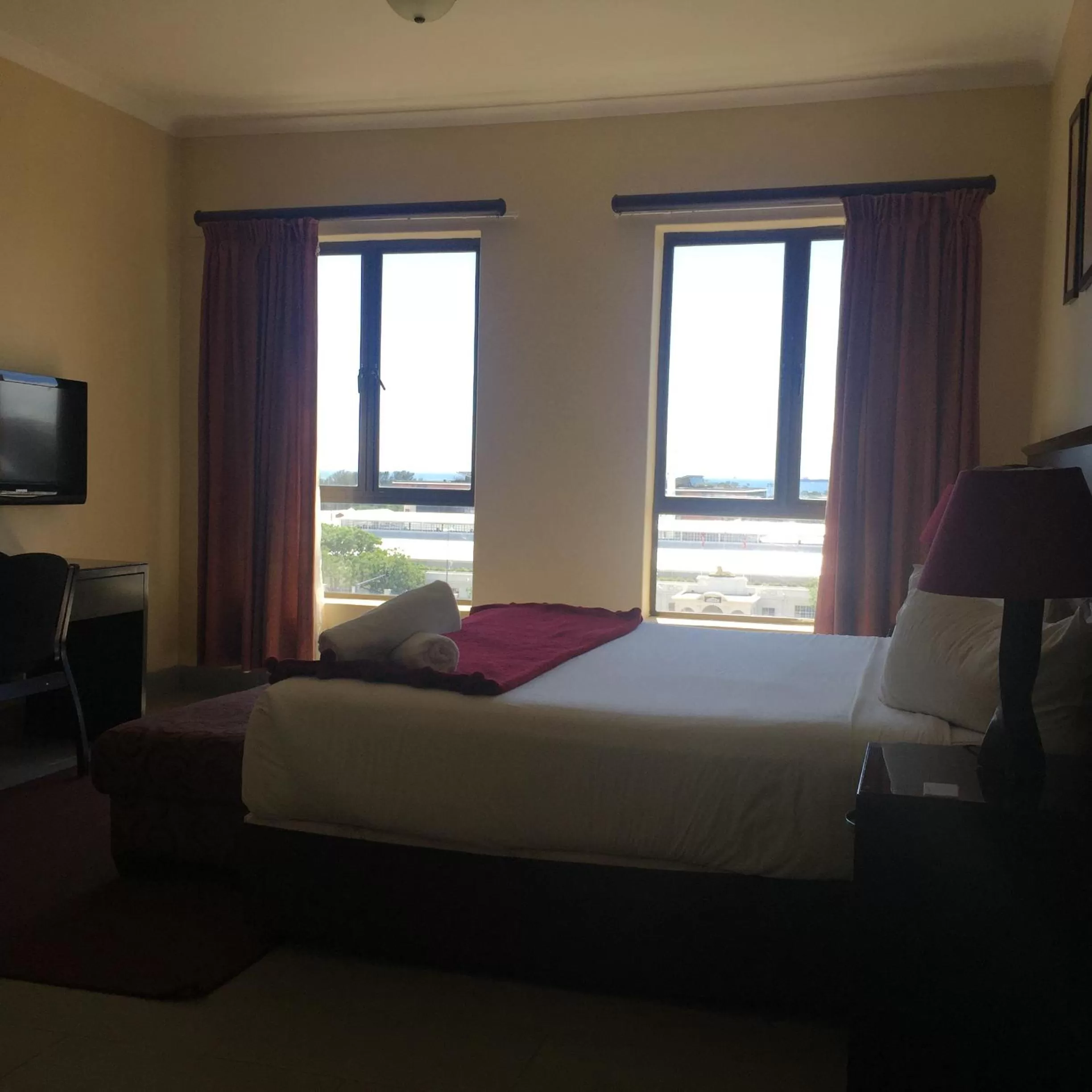 Decorative detail, Bed in Grange Gardens Hotel