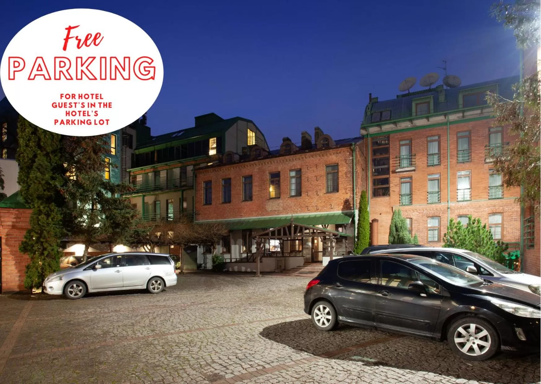 Parking in BEST WESTERN Santakos Hotel