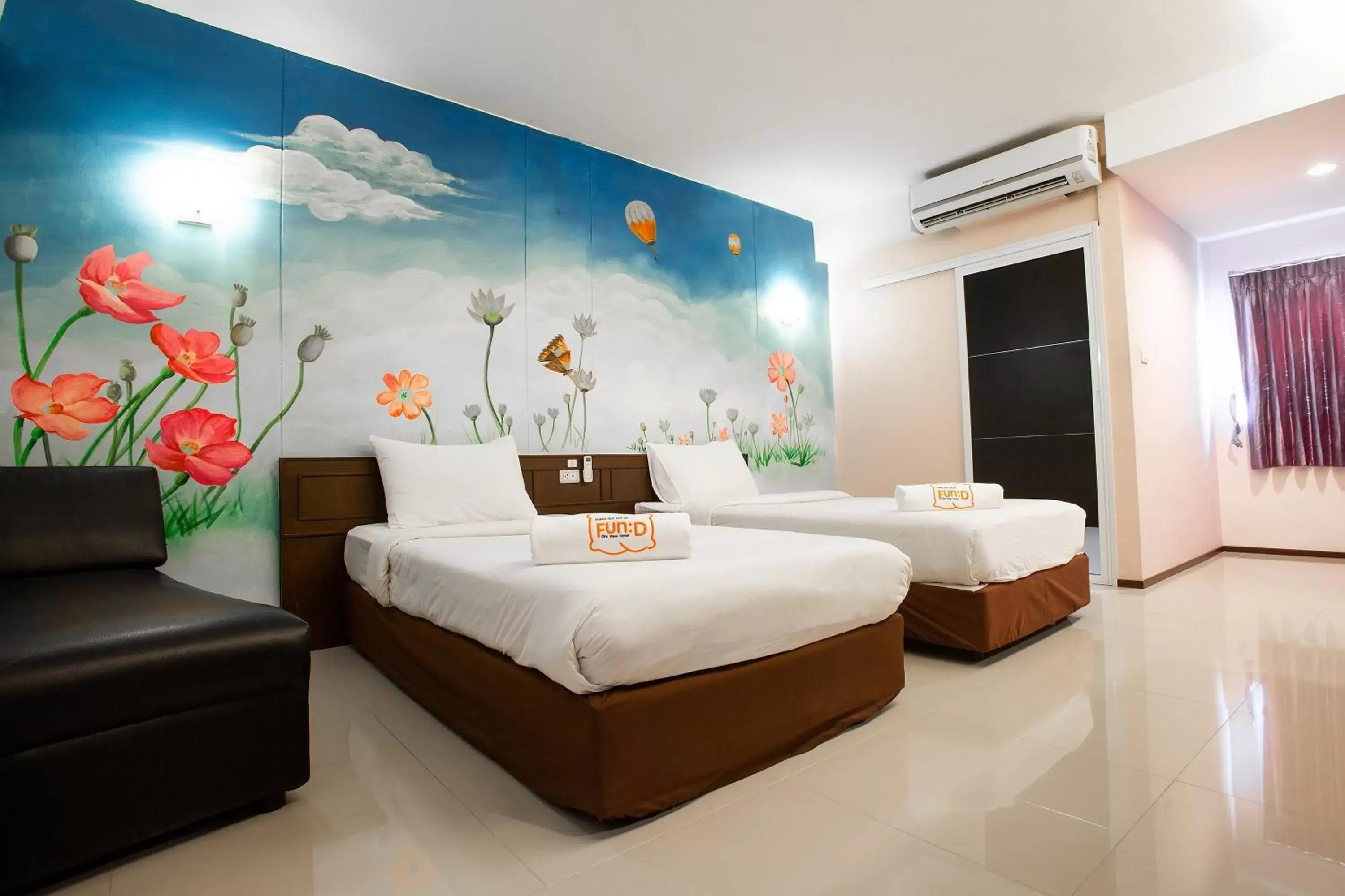 Triple Room in Fun-D City View SHA Plus Triple Room in Fun-D City View SHA Plus