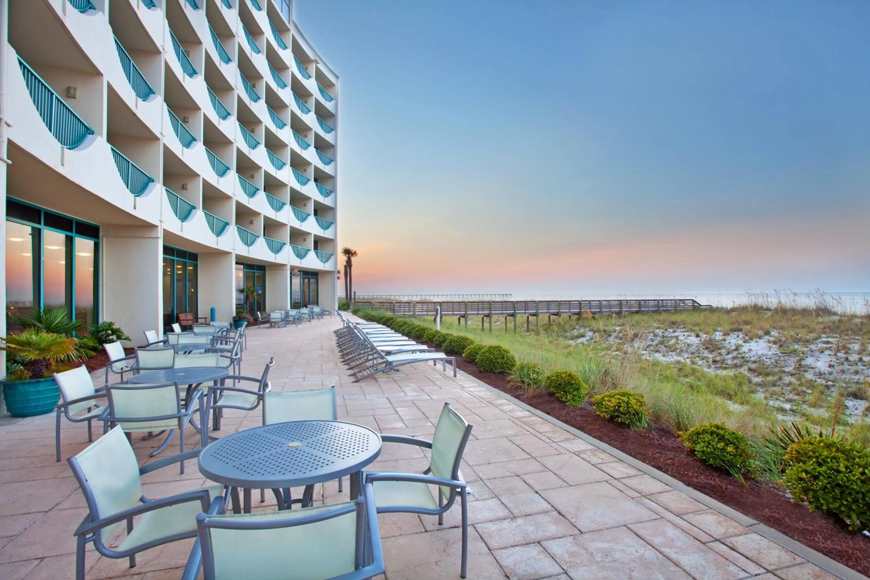 Property building in Holiday Inn Express Pensacola Beach by IHG