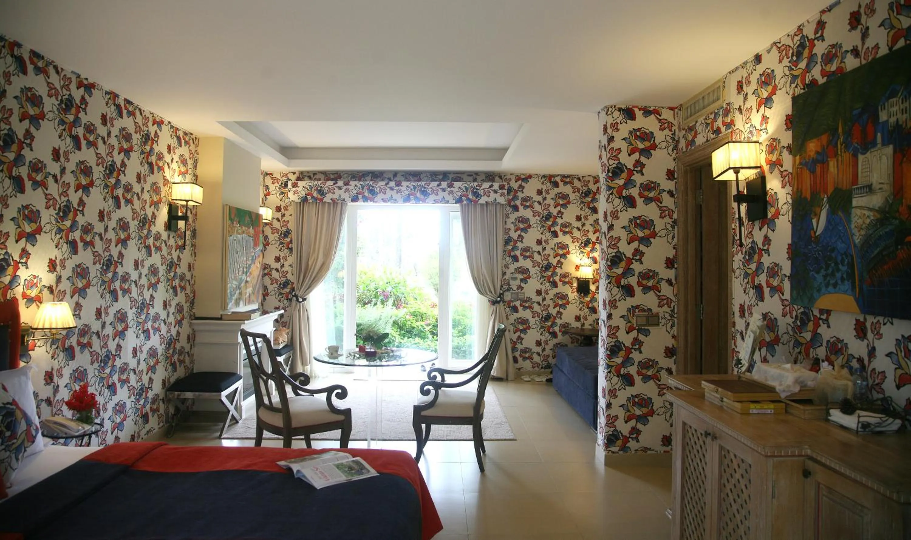 Seating area in Binh An Village Resort