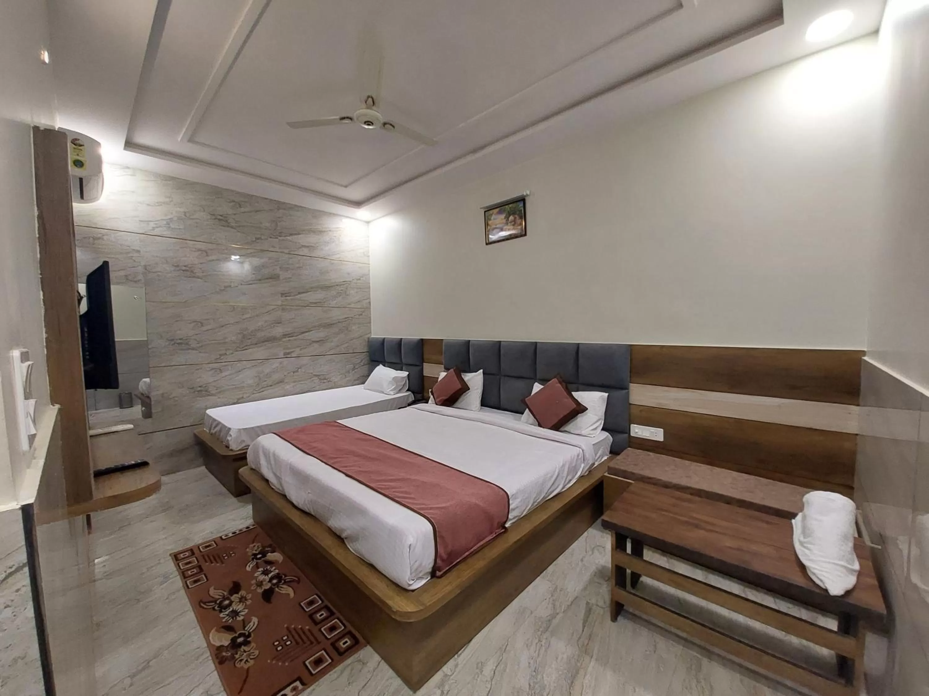 Bed in Taj Nice Point Manage by Taj Sunrise Group