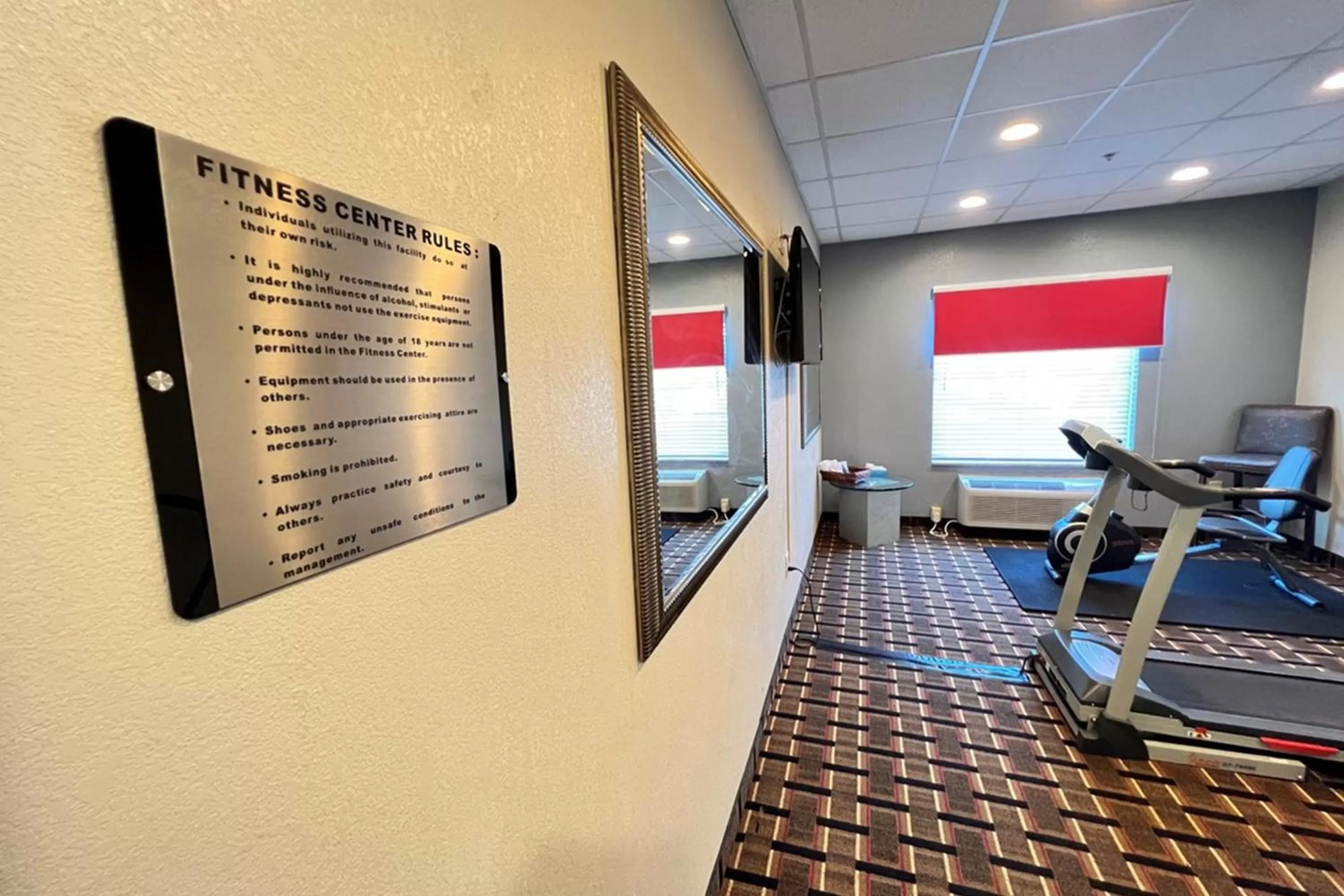 Fitness centre/facilities in Econo Lodge Augusta West near Fort Gordon