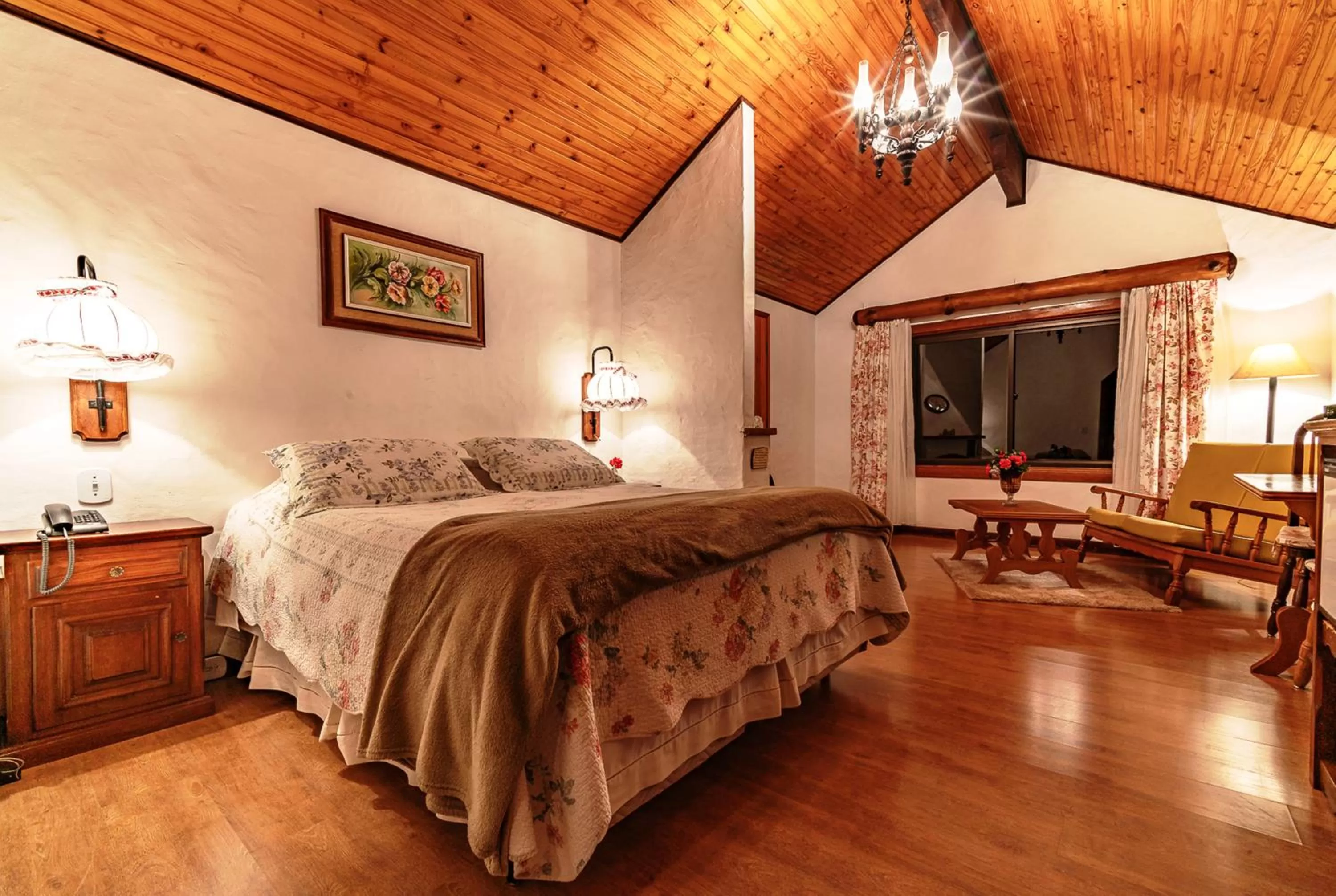 Bed in Hotel Meissner Hof