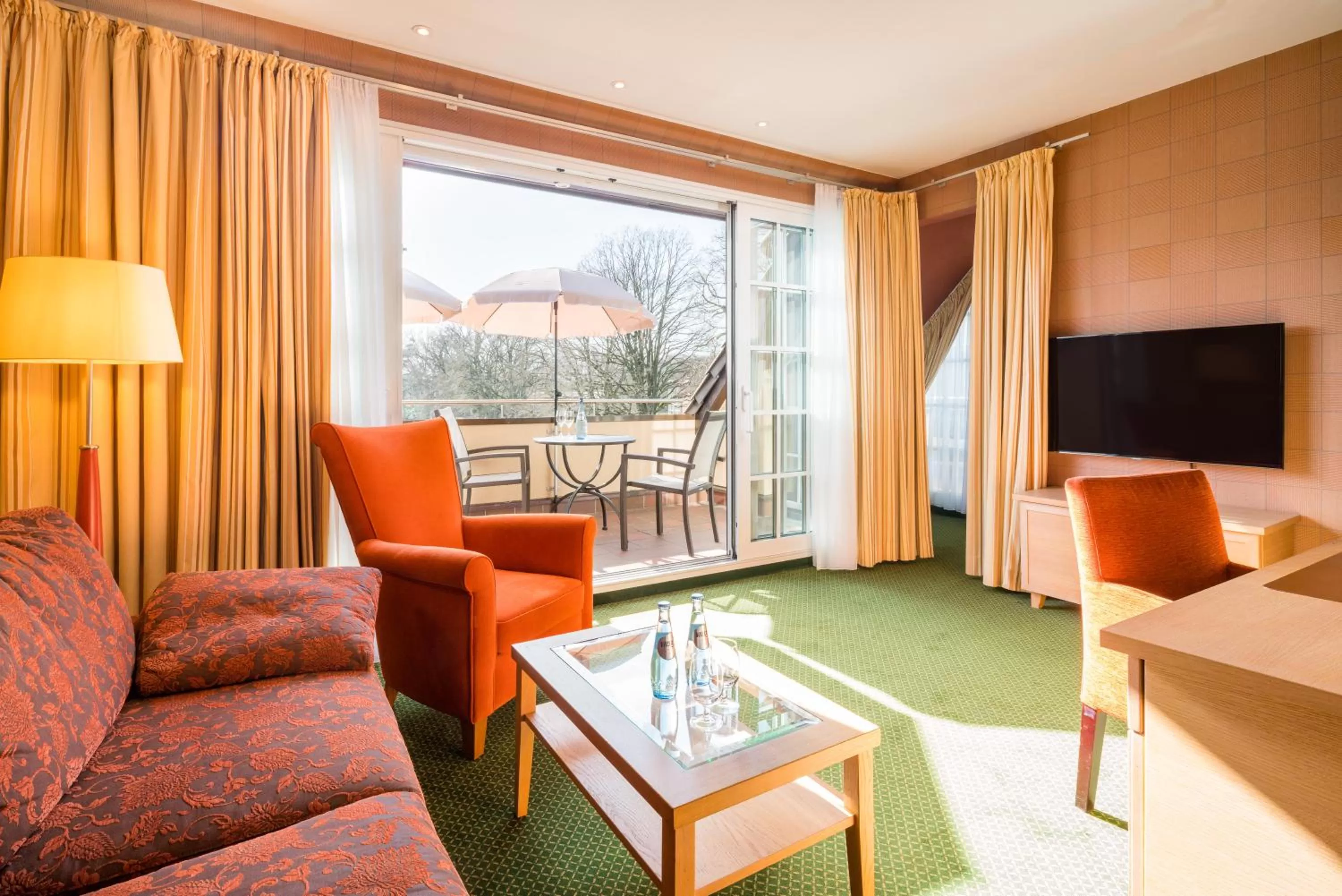 Seating area in Romantik Hotel Jagdhaus Eiden am See