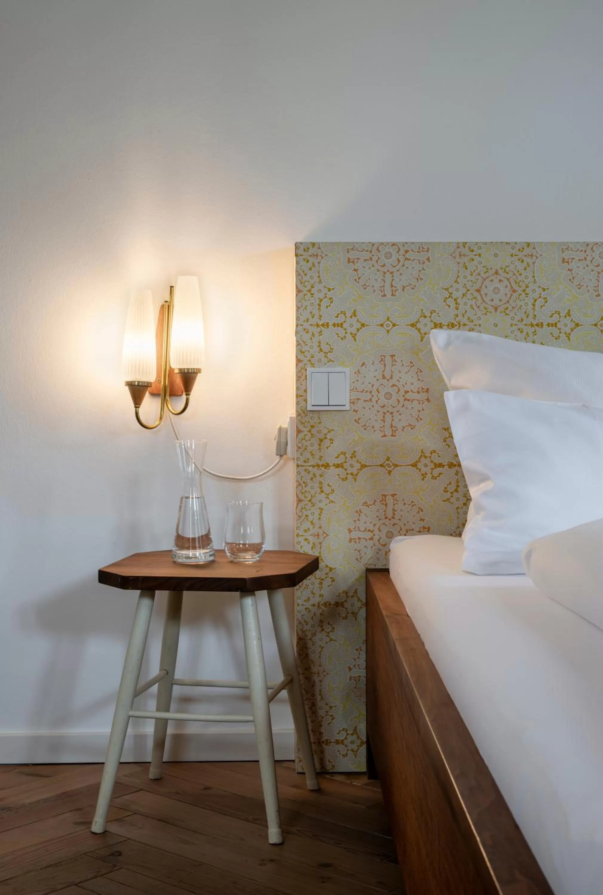 Bed in Gasthaus Unterwirt