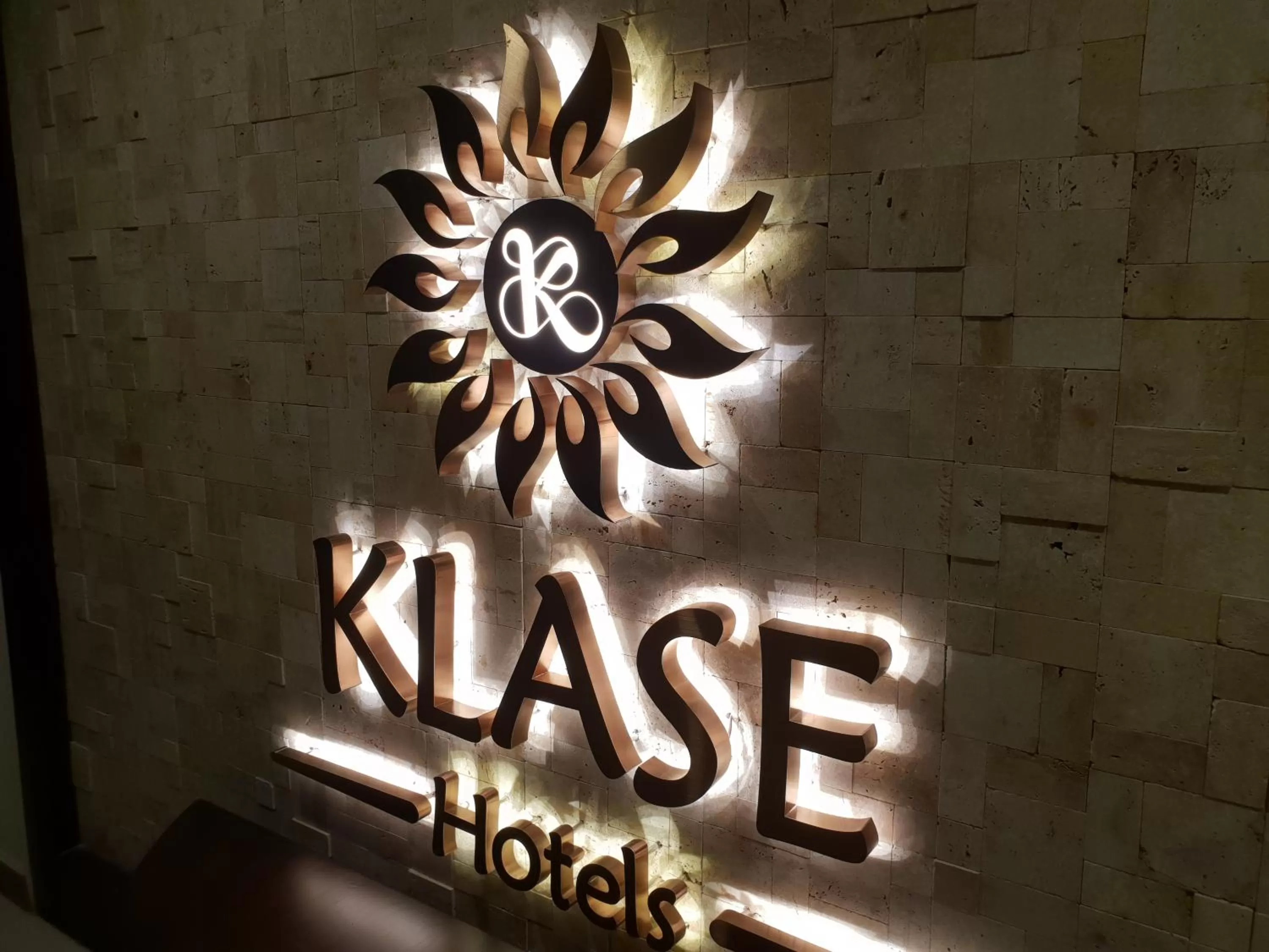 Property logo or sign in Klase Hotels