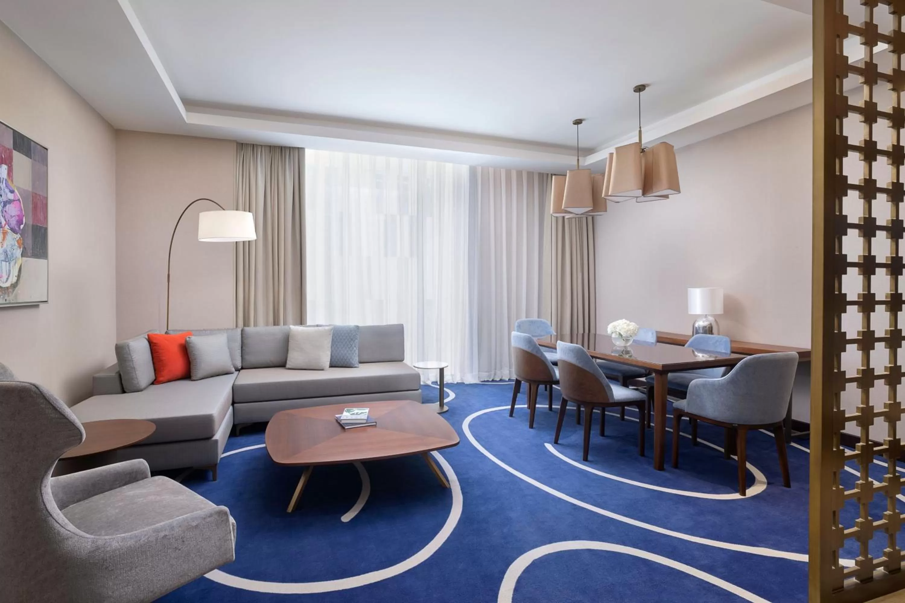 Living room in Jeddah Marriott Hotel Madinah Road