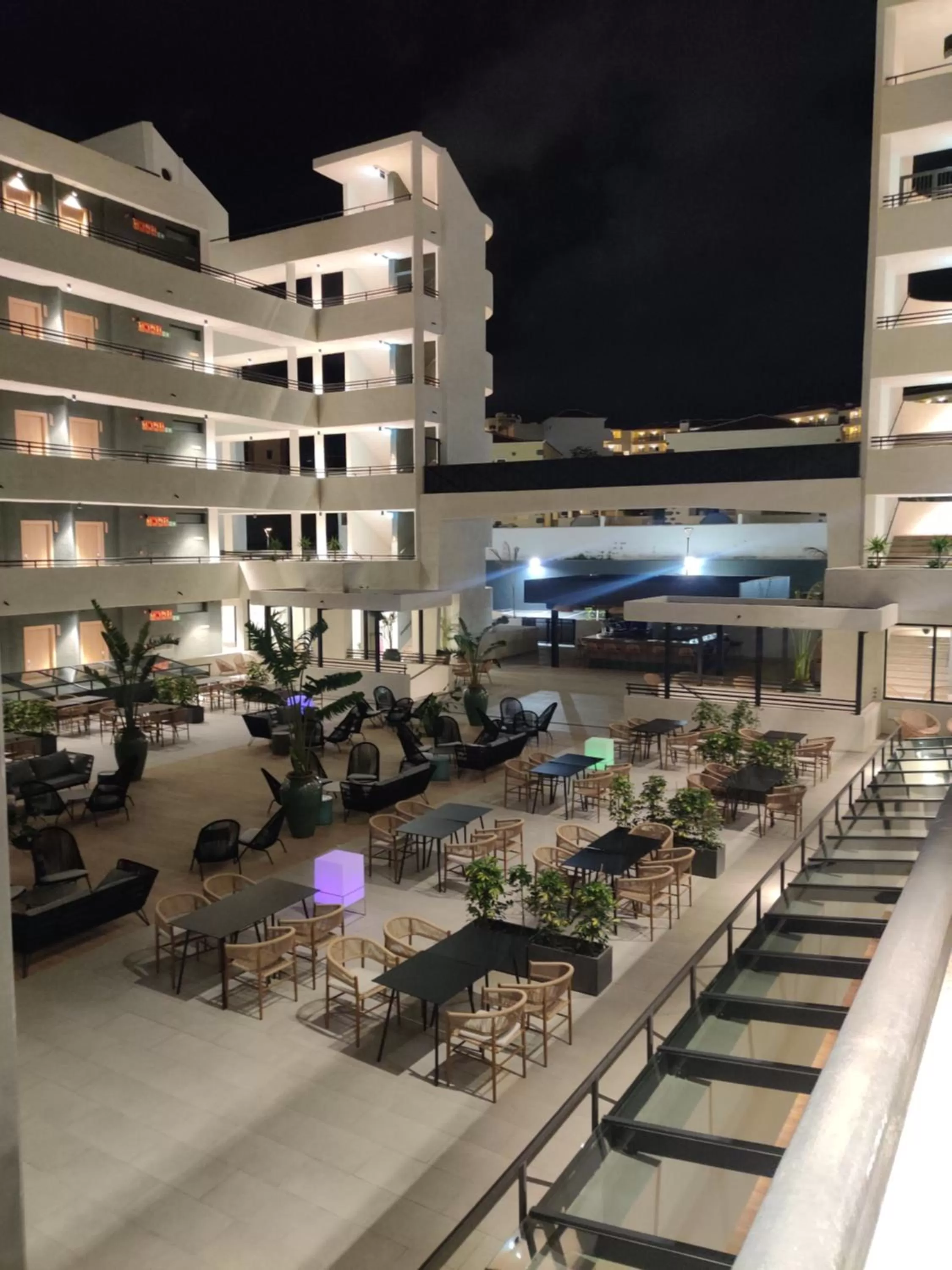 Property building in Luxury Apartment with pool view