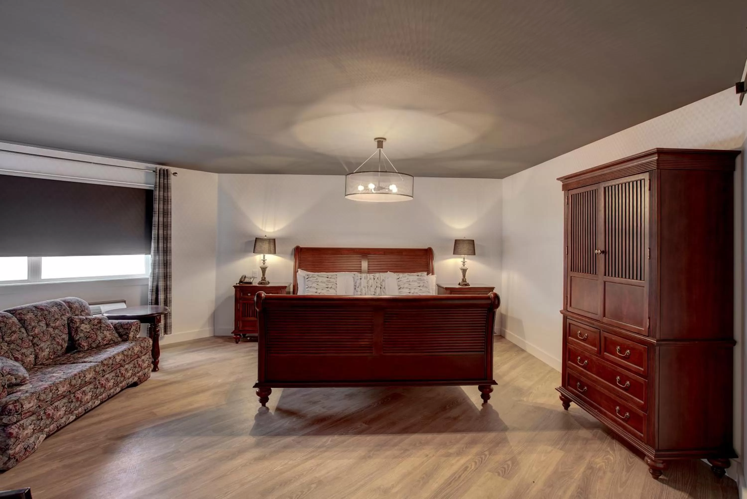 Bed in Hotel Historique et Manoir Route 66