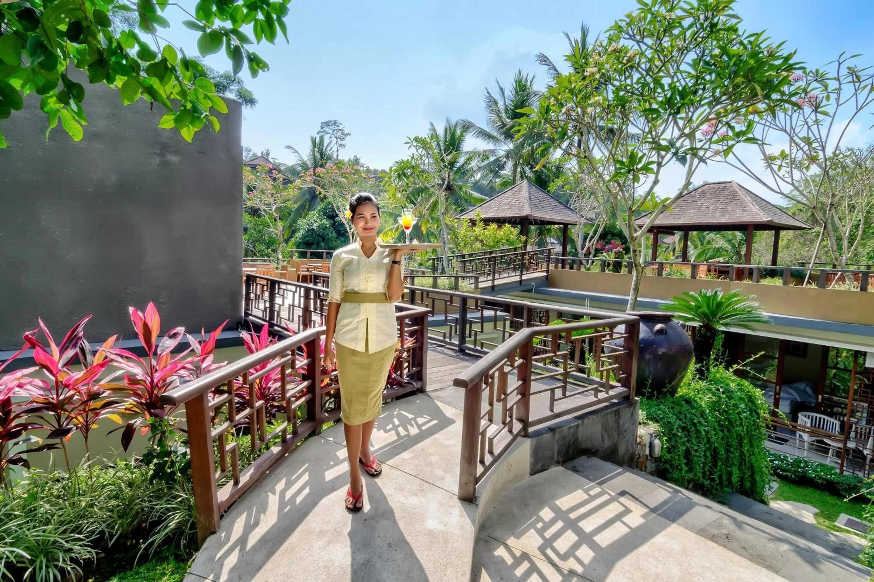 Staff in Labak River Hotel by EPS