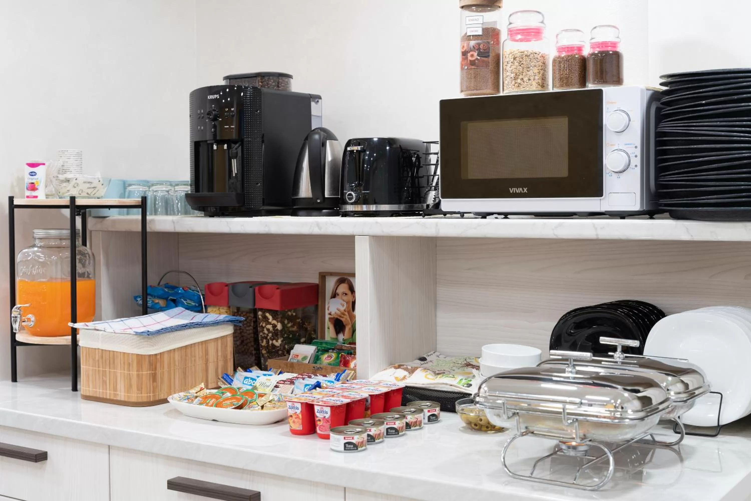 Breakfast in Ornament Hotel and Apartments