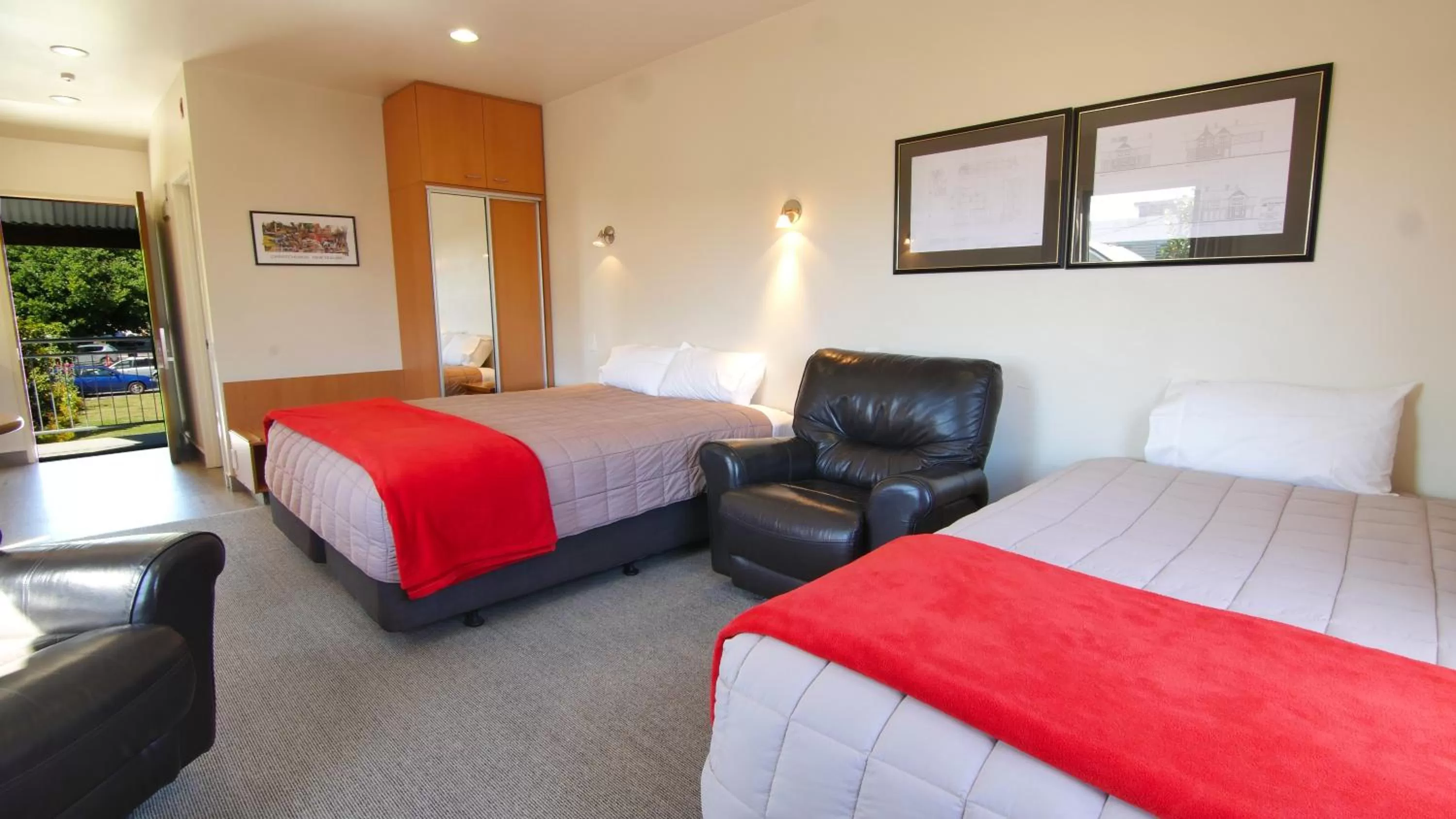 Bed in Country Glen Lodge