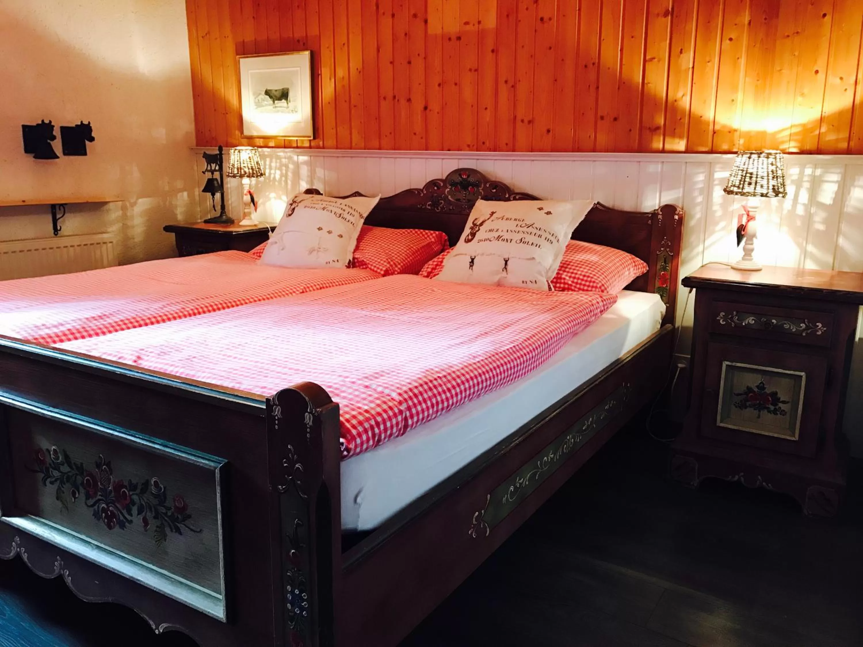 Bed in Auberge de l'Assesseur - Mont-Soleil