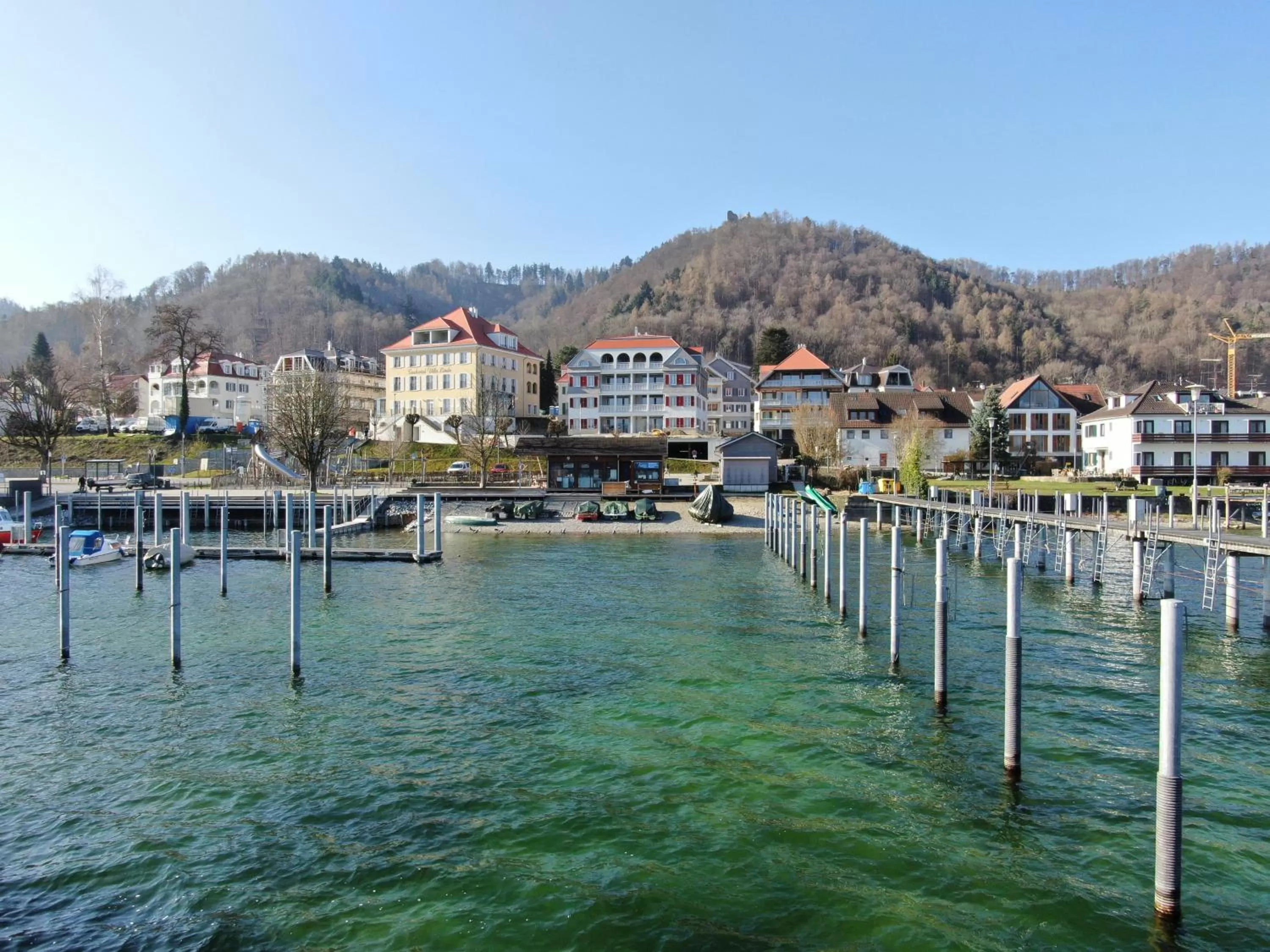 Lake view in Seehotel Villa Linde