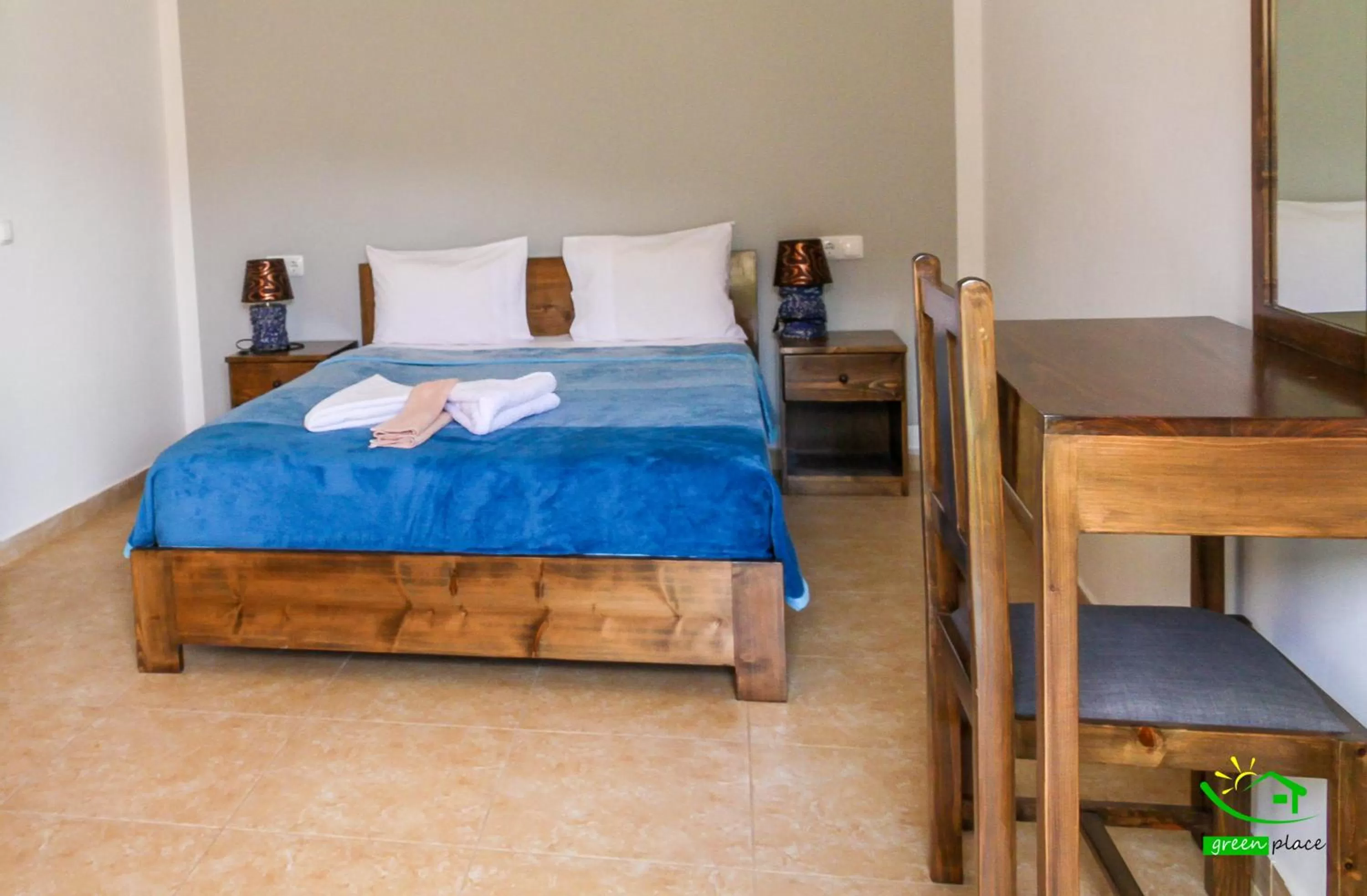 Bed in Pousada Green Place