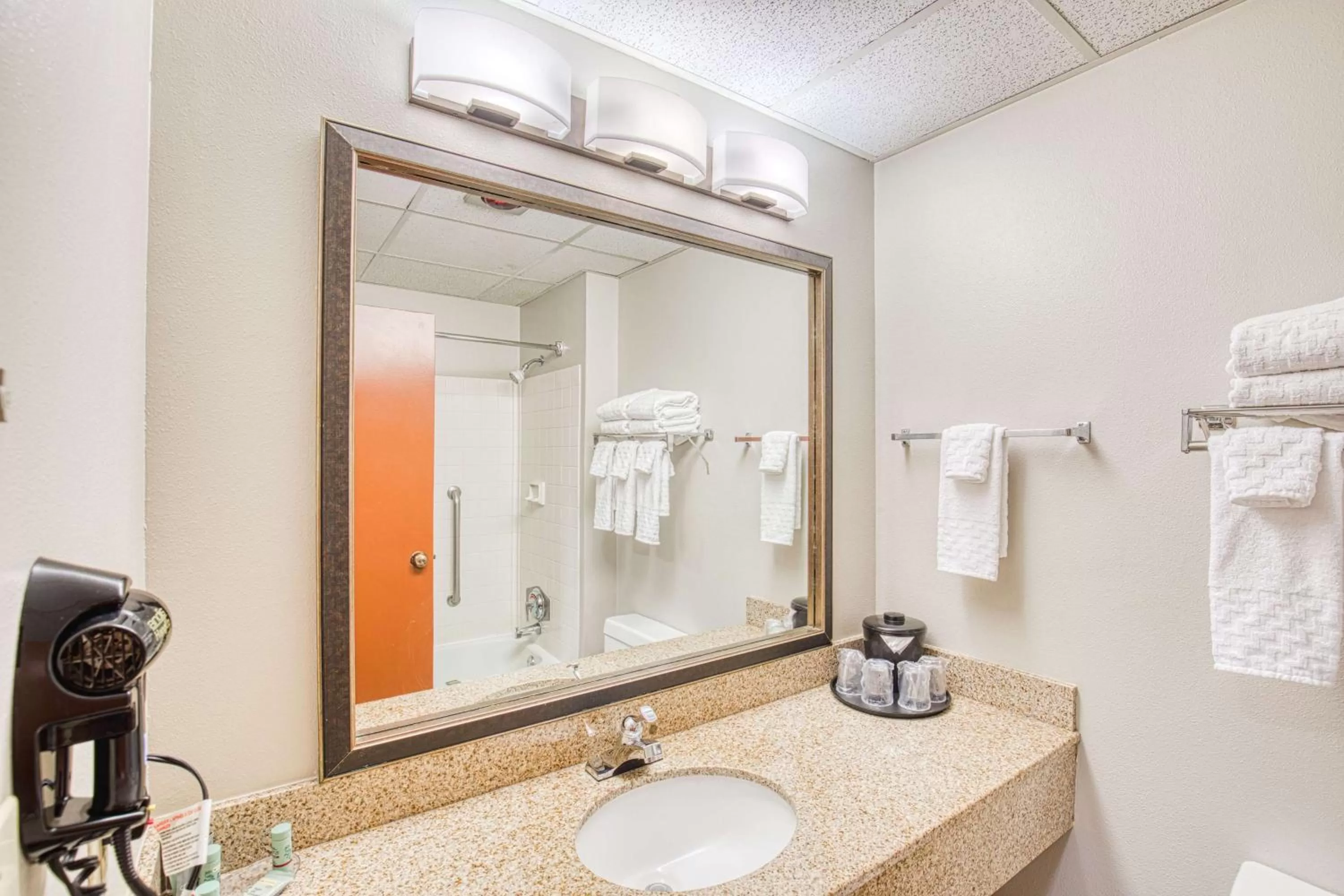 King Room with Roll-In Shower - Disability Access in Best Western Green Valley Inn