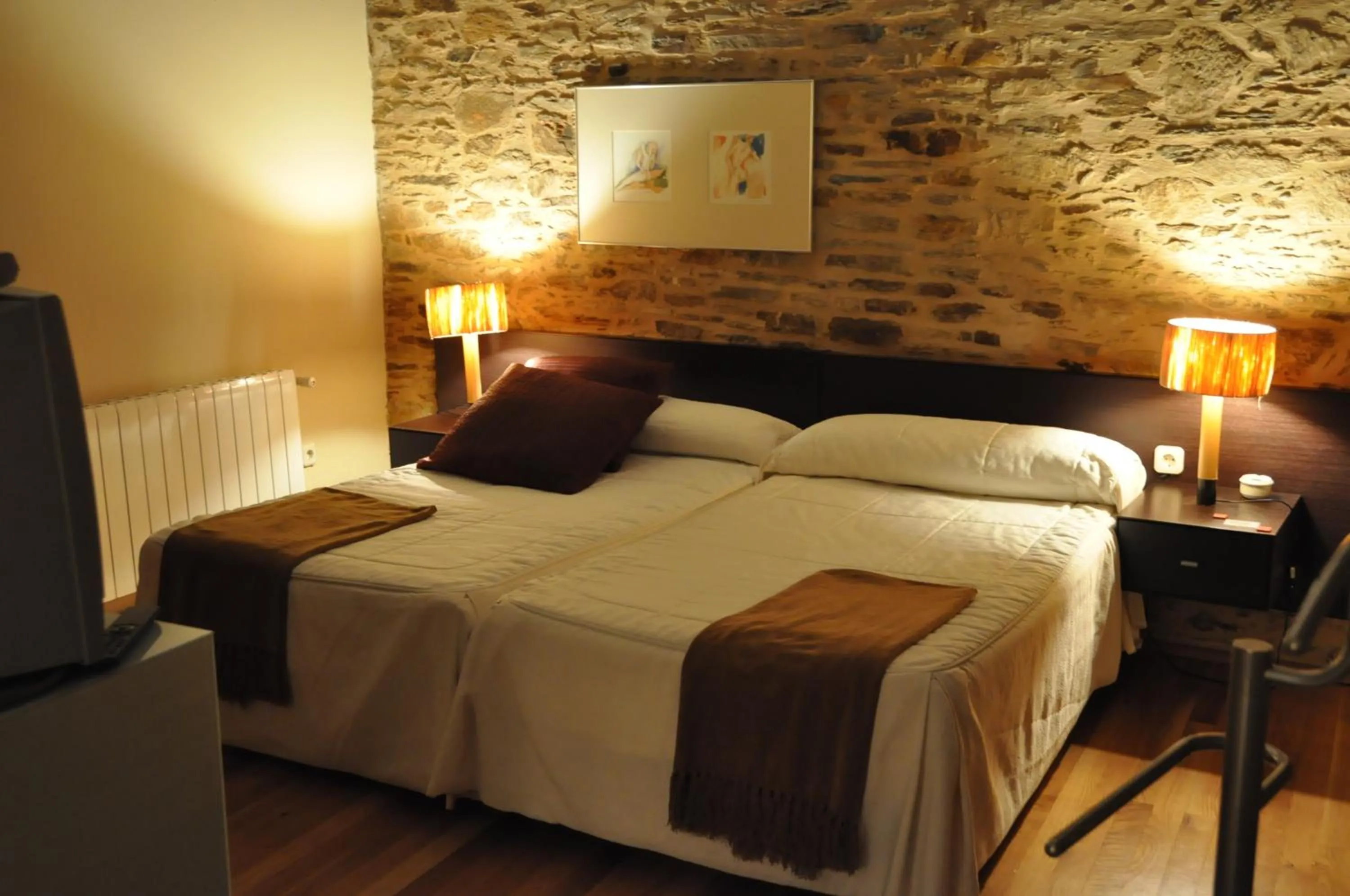 Balcony/Terrace, Bed in Posada Real La Carteria