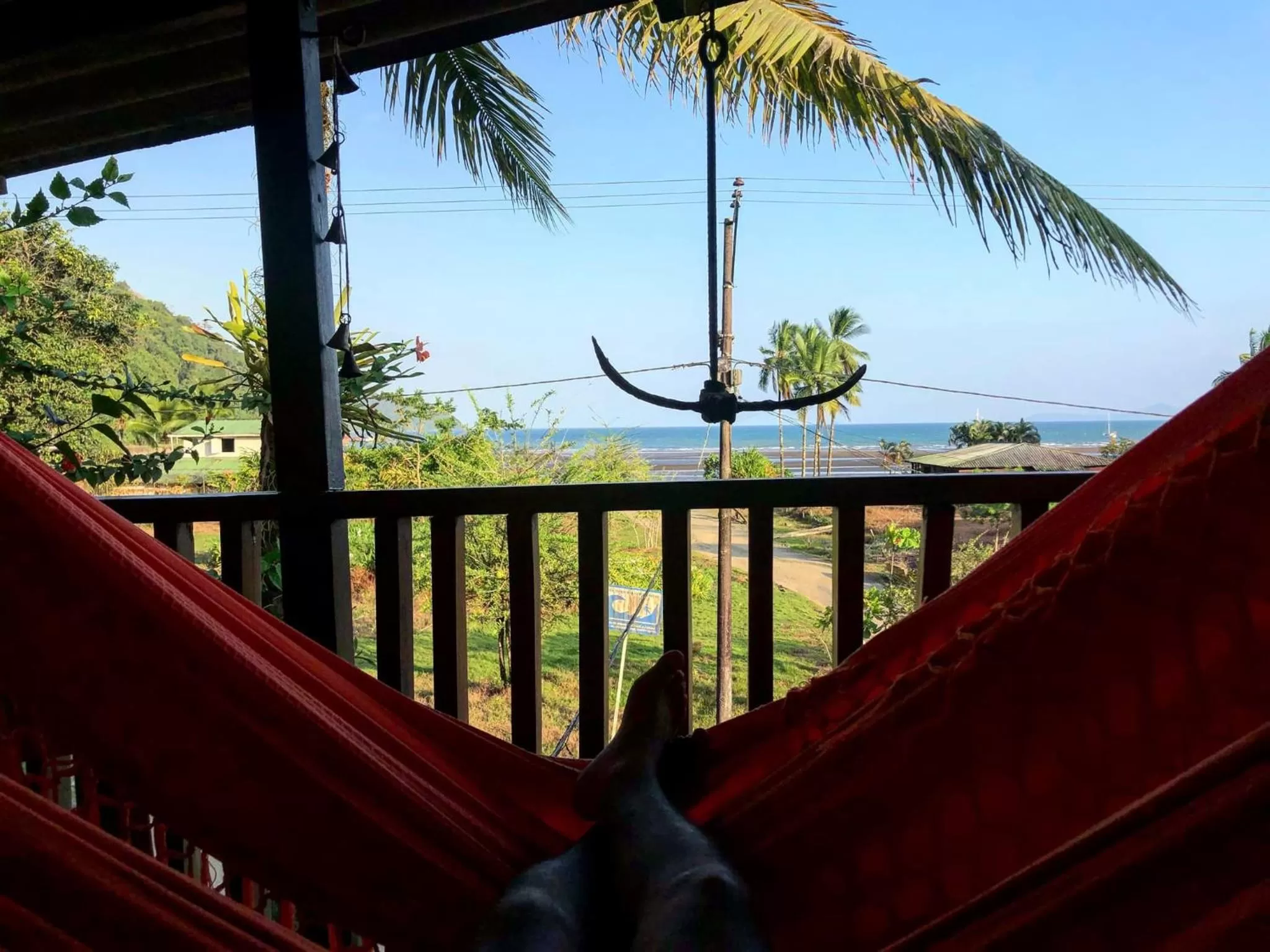 Balcony/Terrace in Posada Turística Rocas De Cabo Marzo