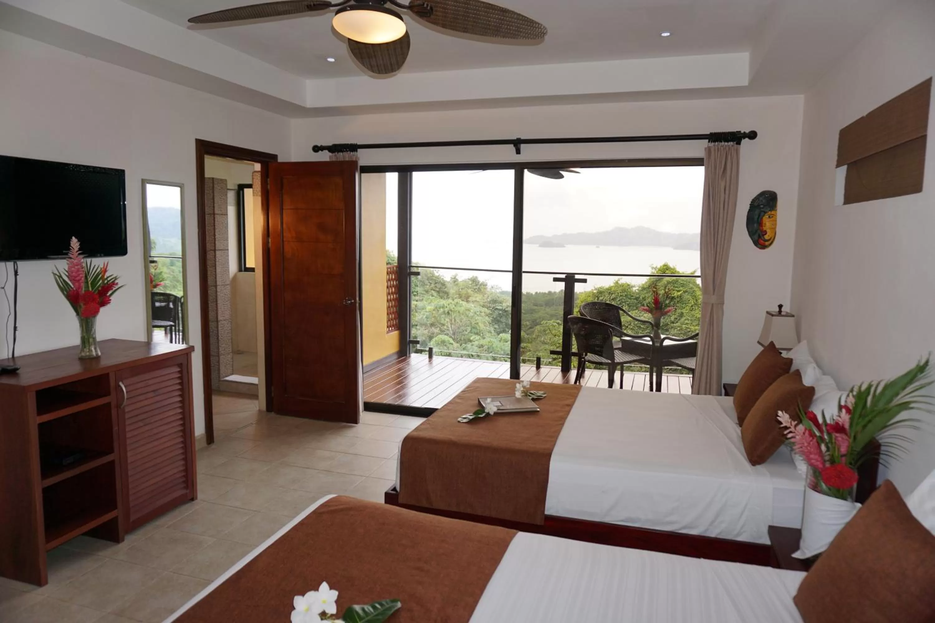 Bed in Eco Boutique Hotel Vista Las Islas Reserva Natural