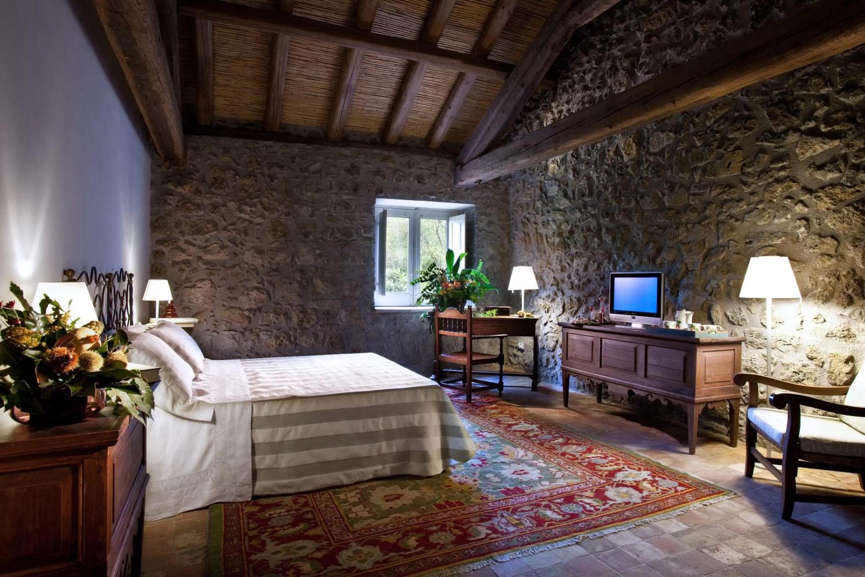 Photo of the whole room, Bed in Casa la Carrubbazza