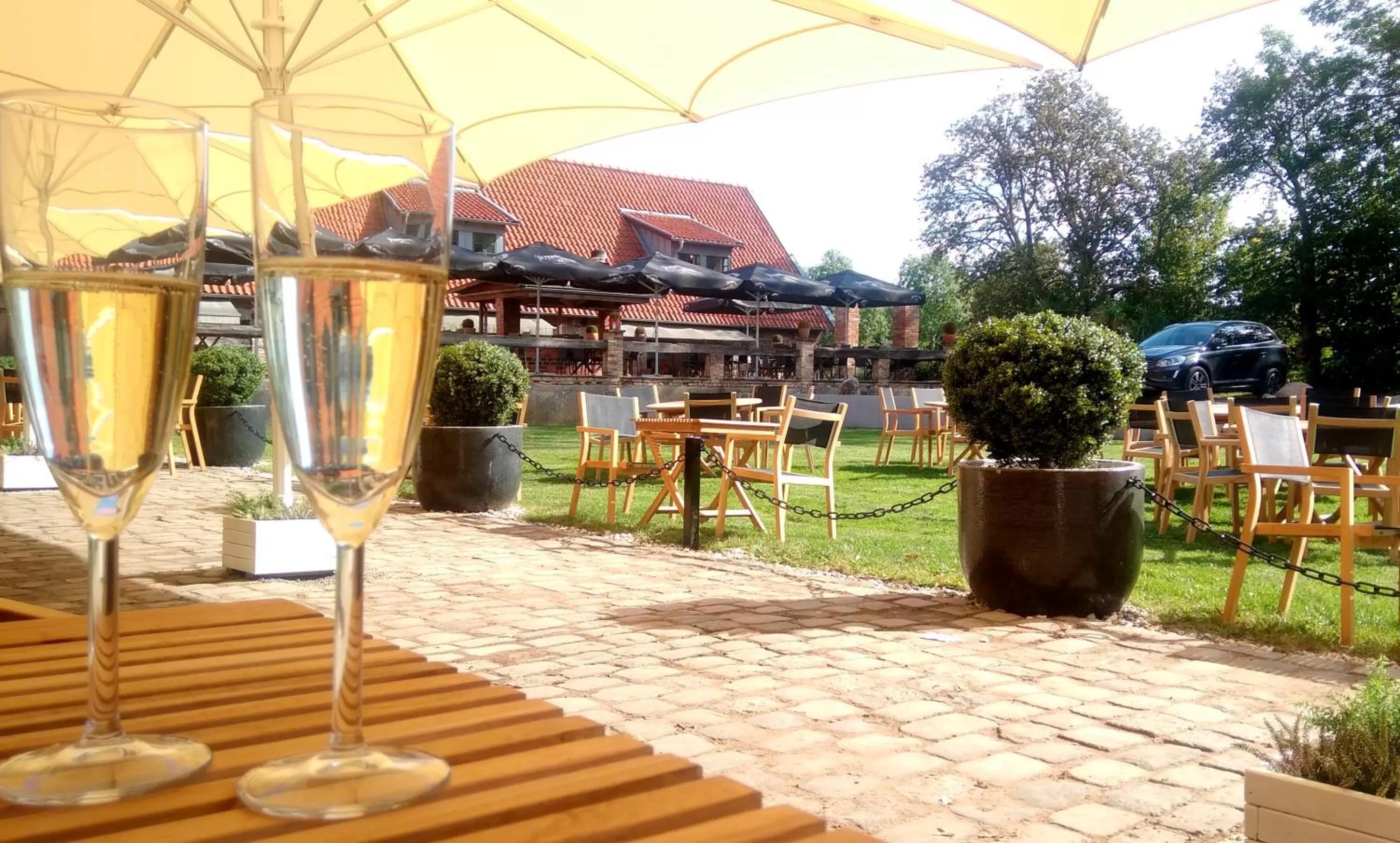 Patio in Hotel 1622 - Spa, Hotell & Konferens