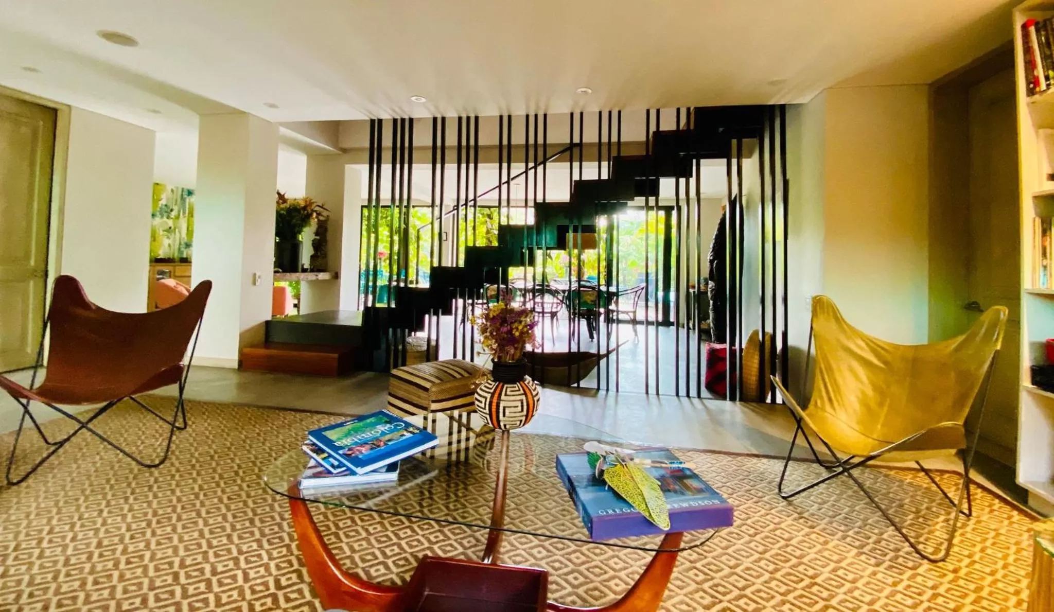 Seating Area in Patio del Mundo